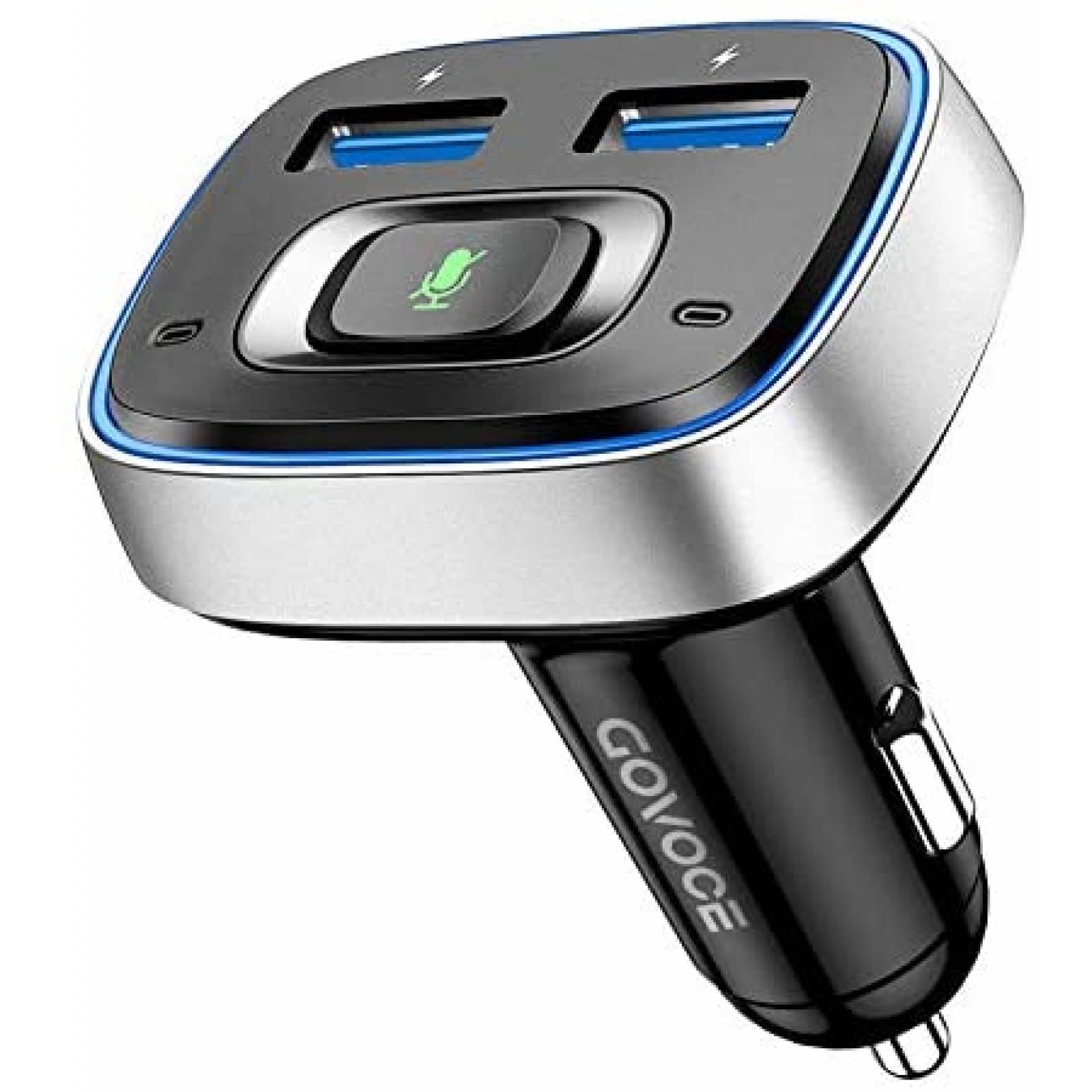 Adaptador Bluetooth para Auto GoVoce VC100 con Puertos USB