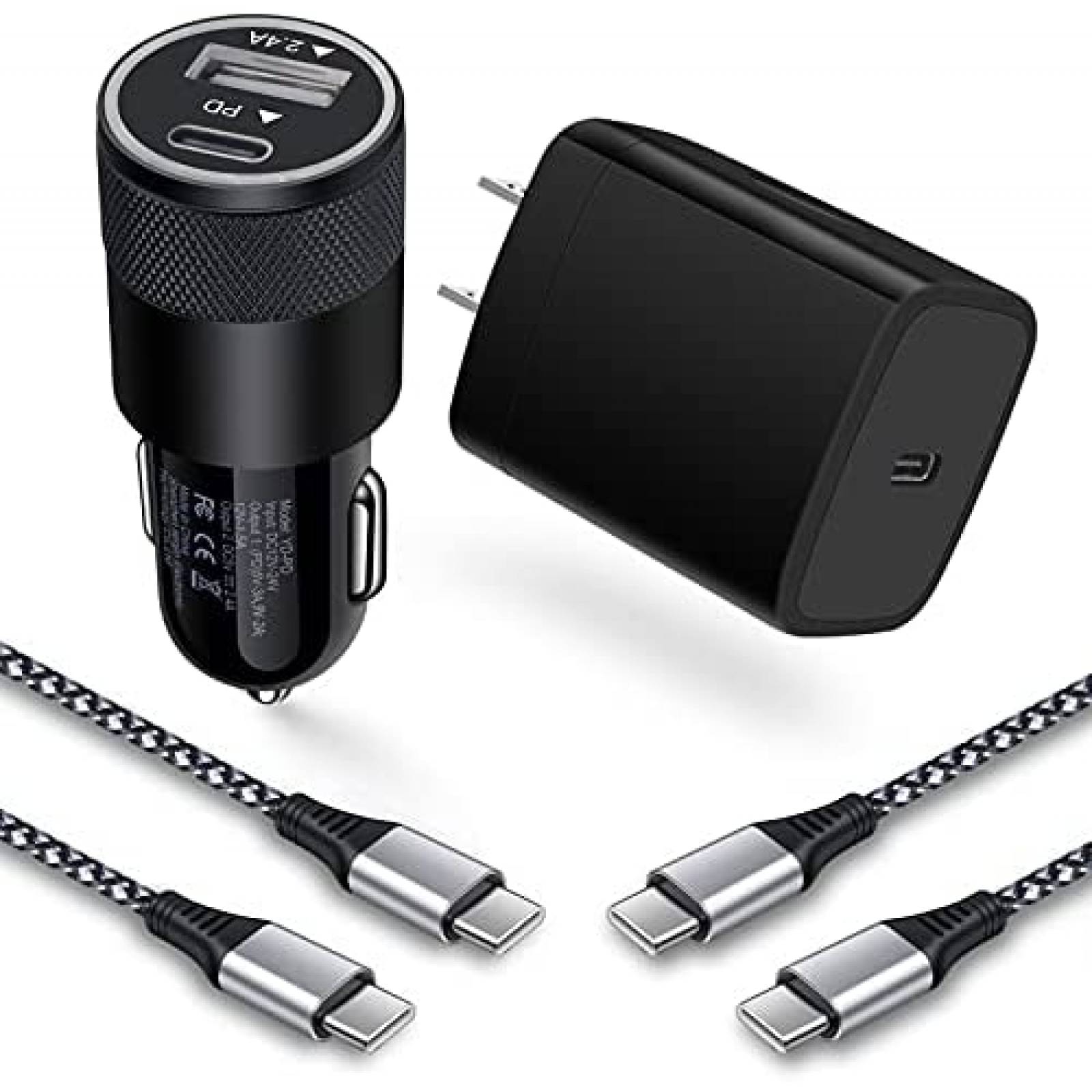 Cargador Carro HOOTEK YD-PD/PT-WC-20-PD 30W USB C -Negro