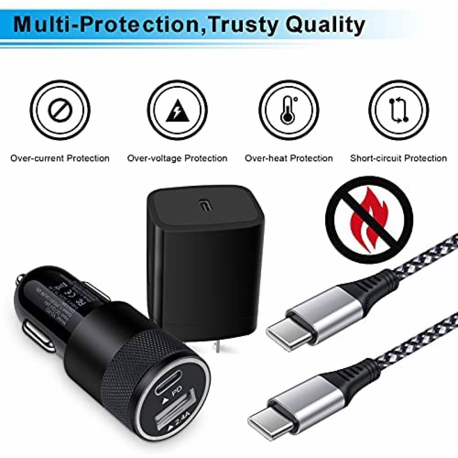 Cargador Carro HOOTEK YD-PD/PT-WC-20-PD 30W USB C -Negro