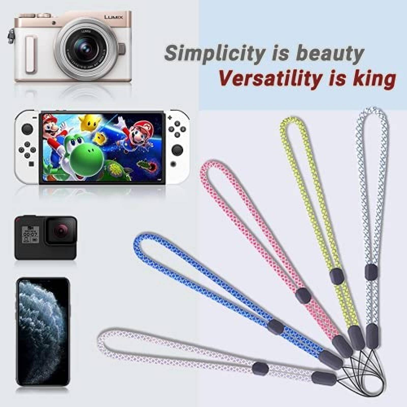 Correa celular Innoc ajustable USB Compatible 5 unidades