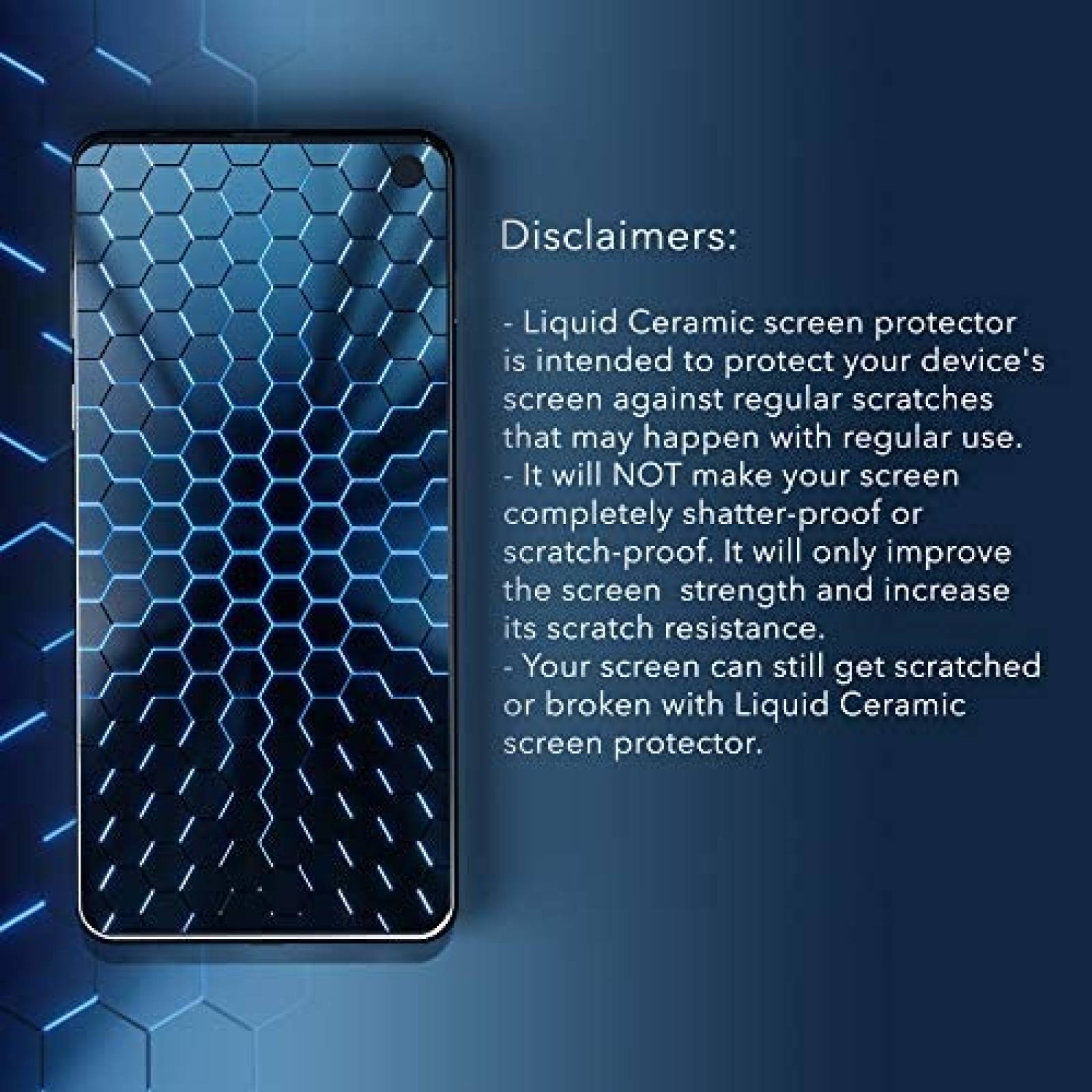 Protector de Pantalla Liquido LIQUID CERAMIC para Celular