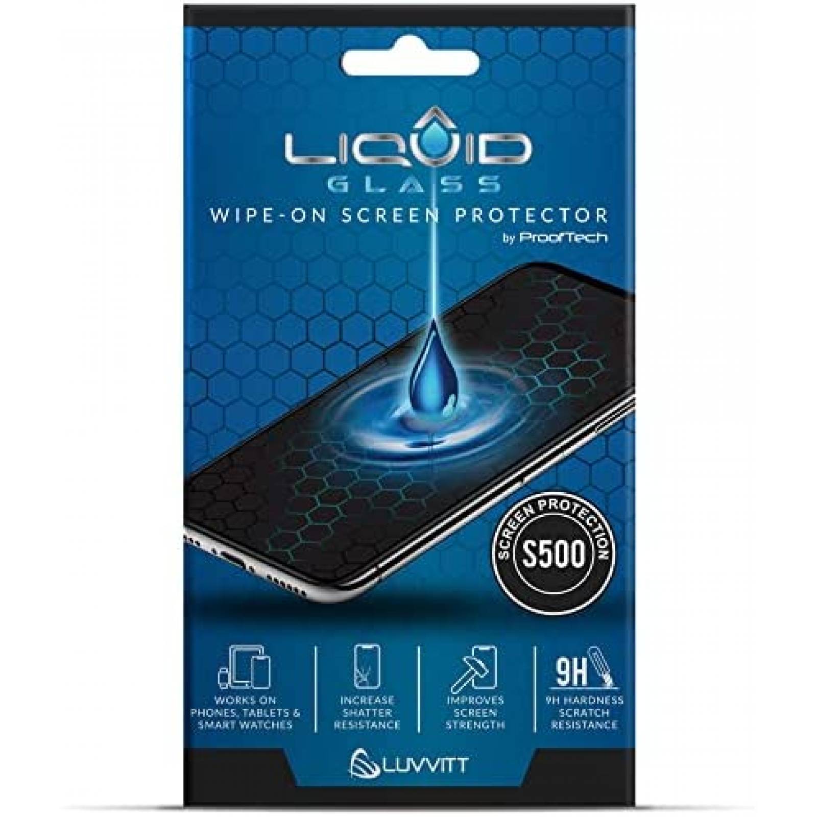 Protector de pantalla LIQUID GLASS universal resistente