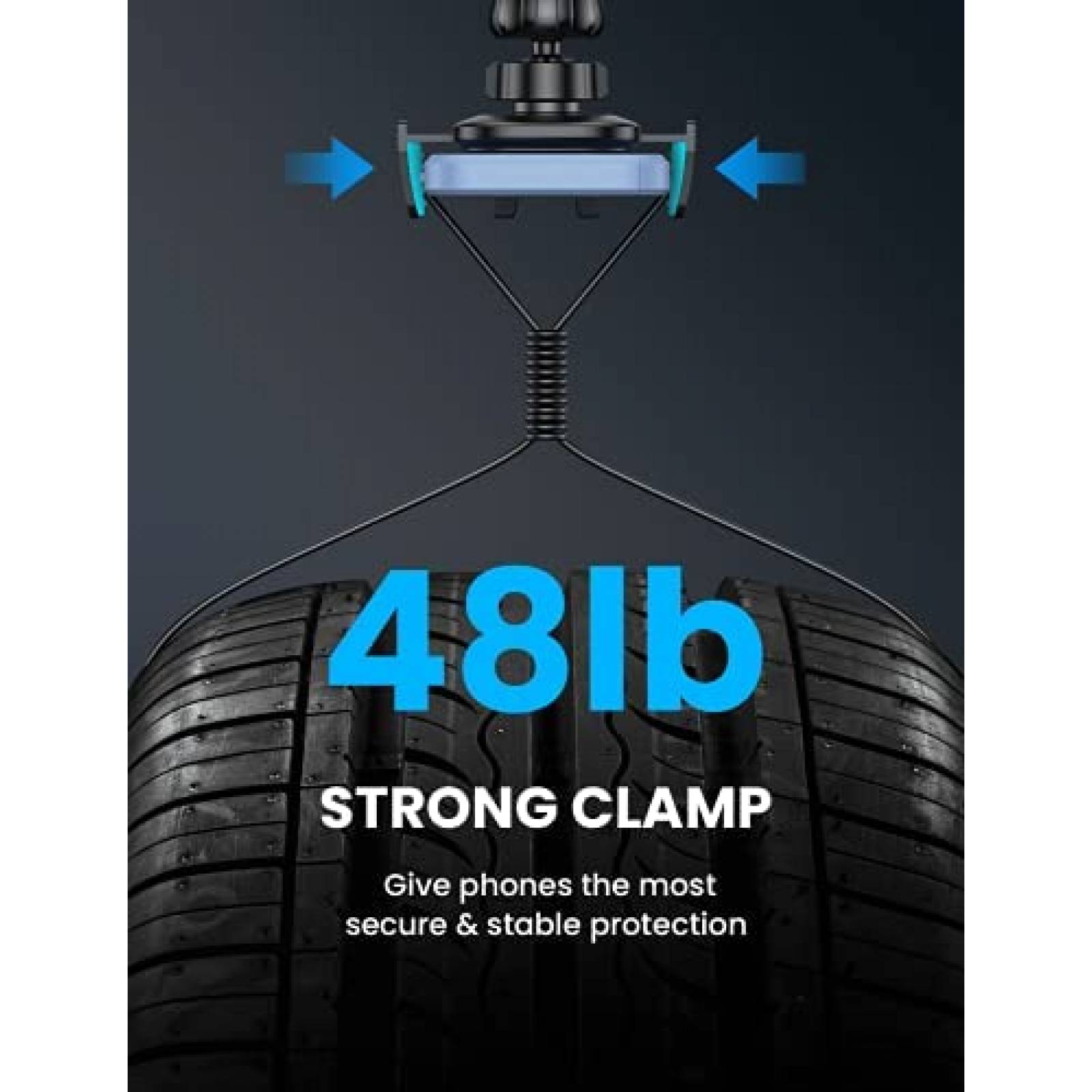 Soporte de Celular Universal LISEN para Auto -Negro