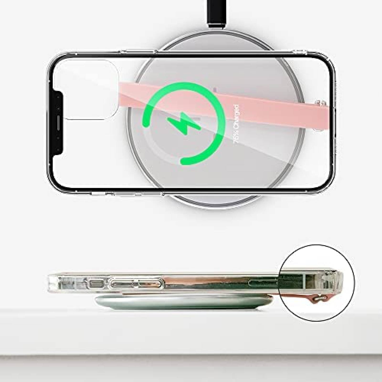 Soporte de Agarre Sinjimoru para Funda de Celular -Negro