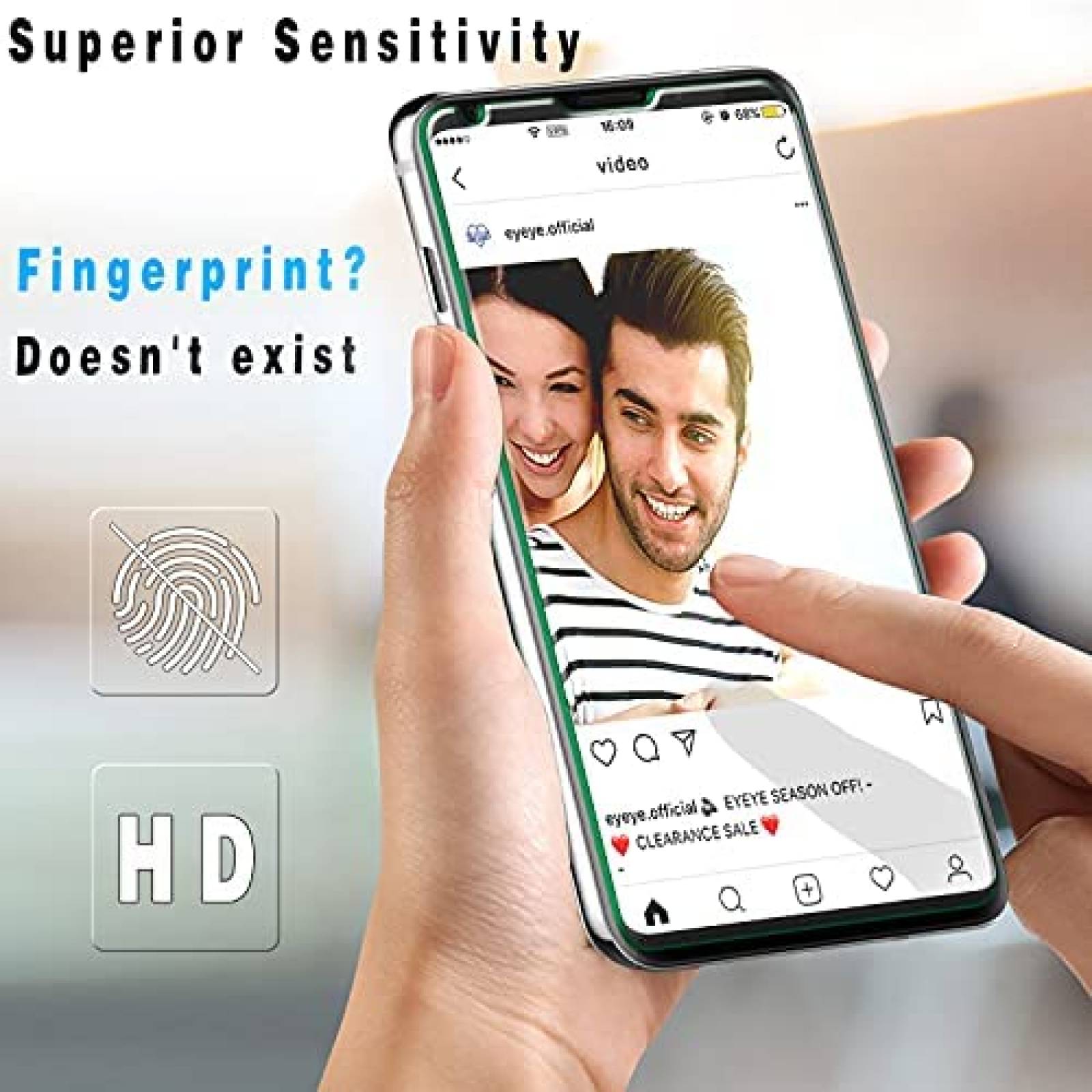 Protectores de Pantalla Slanku 3pzas para Celular LG V30