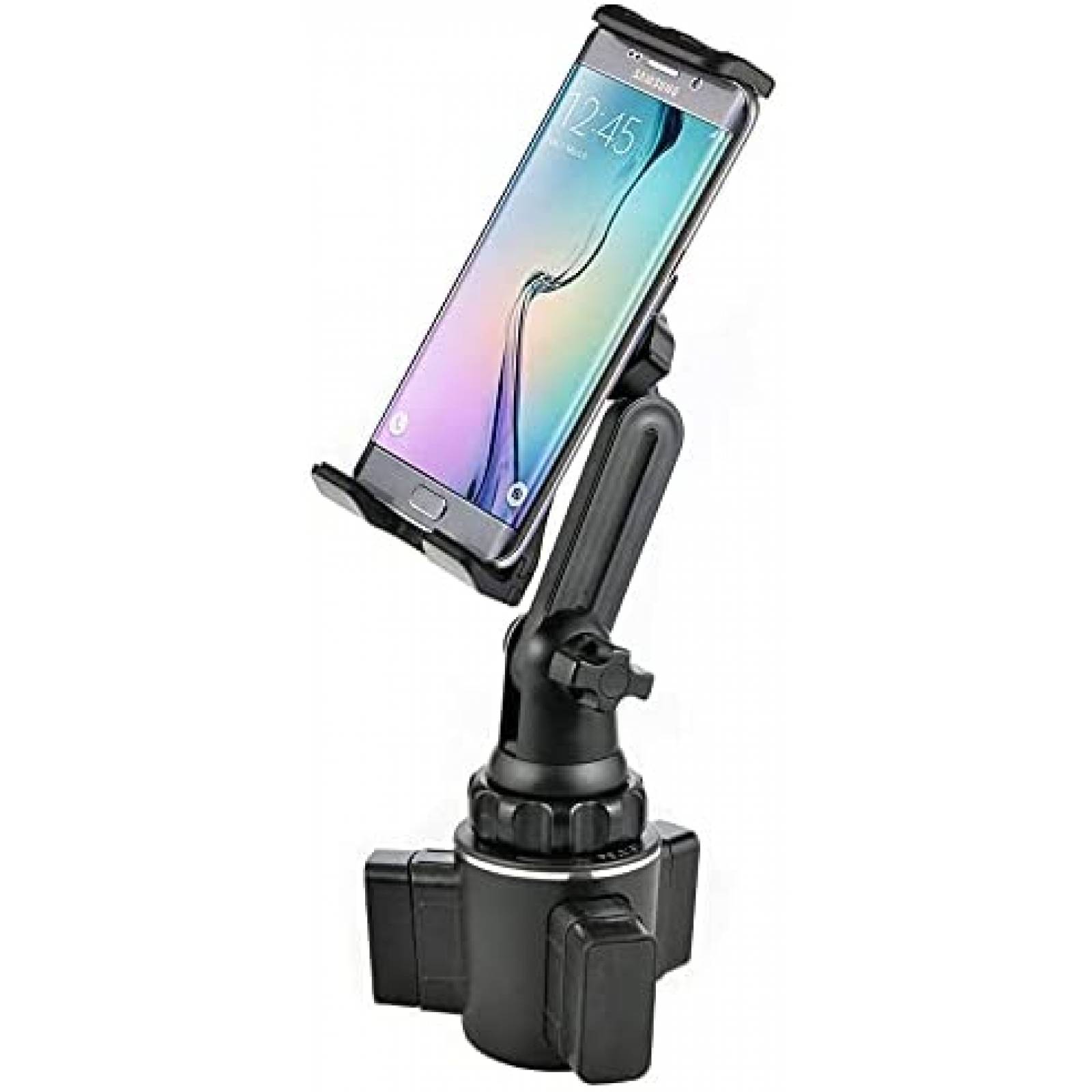 Soporte Ajustable 2 en 1 TECOTEC para Celular/Tablet -Negro