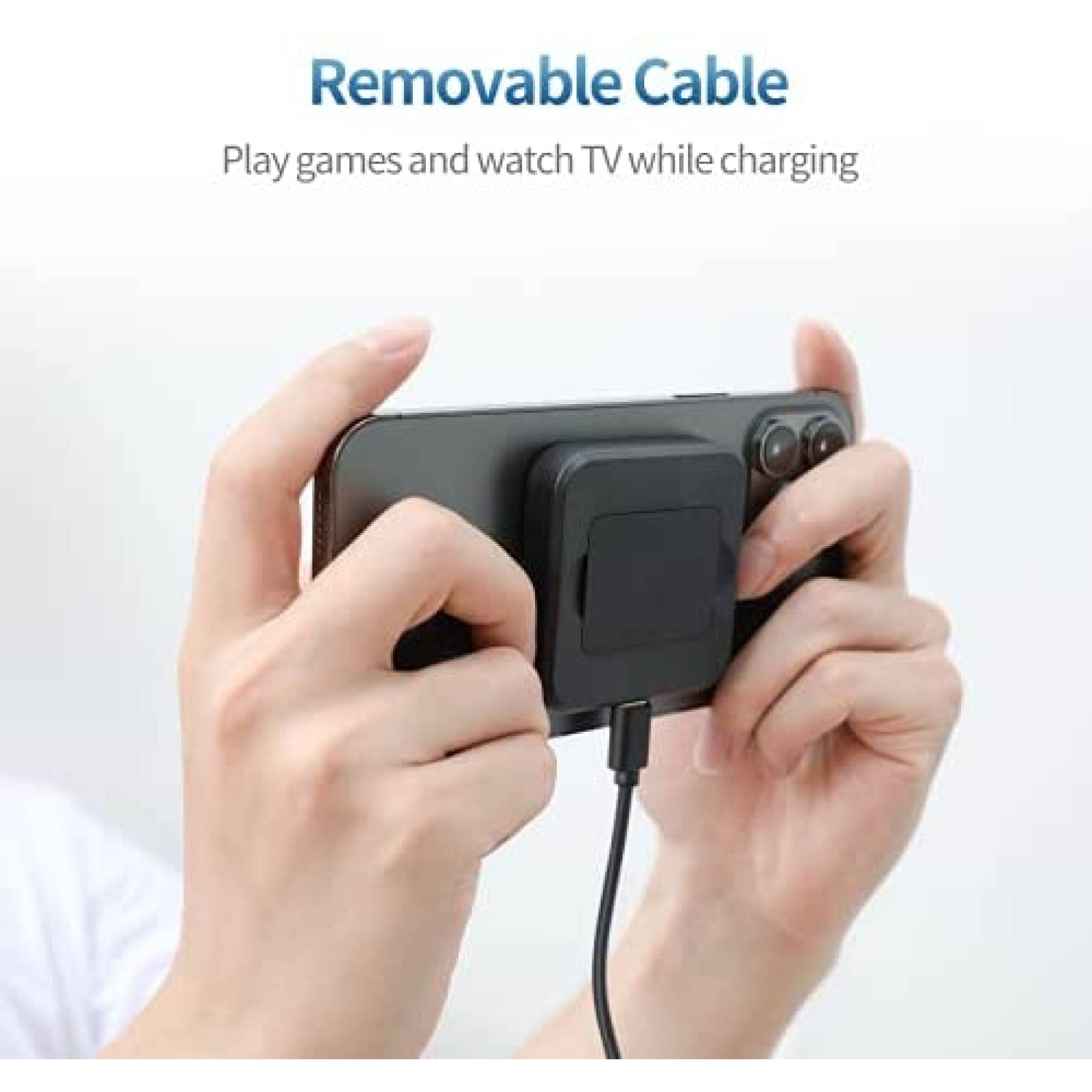 Cargador inalambrico UNBREAKcable Magnetico Compatible