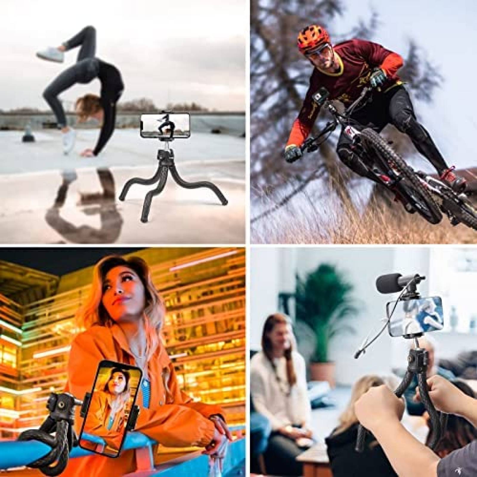 Mini Tripode USKEYVISION Flexible para Camara o Celular