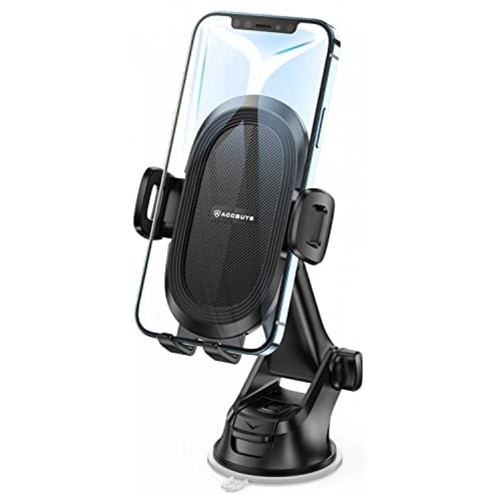 Soporte ACCGUYS Rotacion 360 Universal Para Celular -Negro
