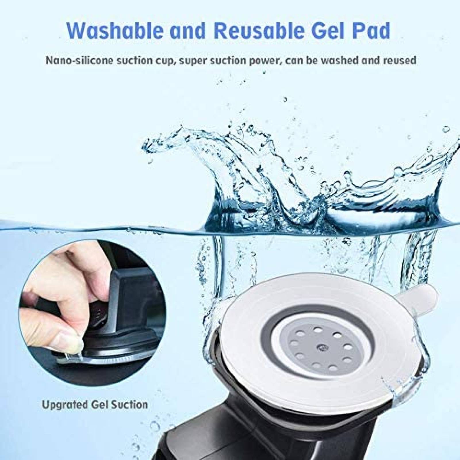 Soporte ACCGUYS Rotacion 360 Universal Para Celular -Negro