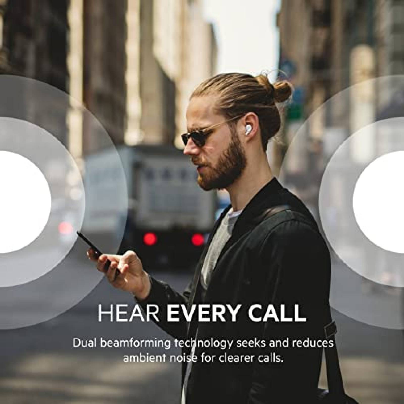 Auriculares Belkin SoundForm Rise True inalambricos -Blanco