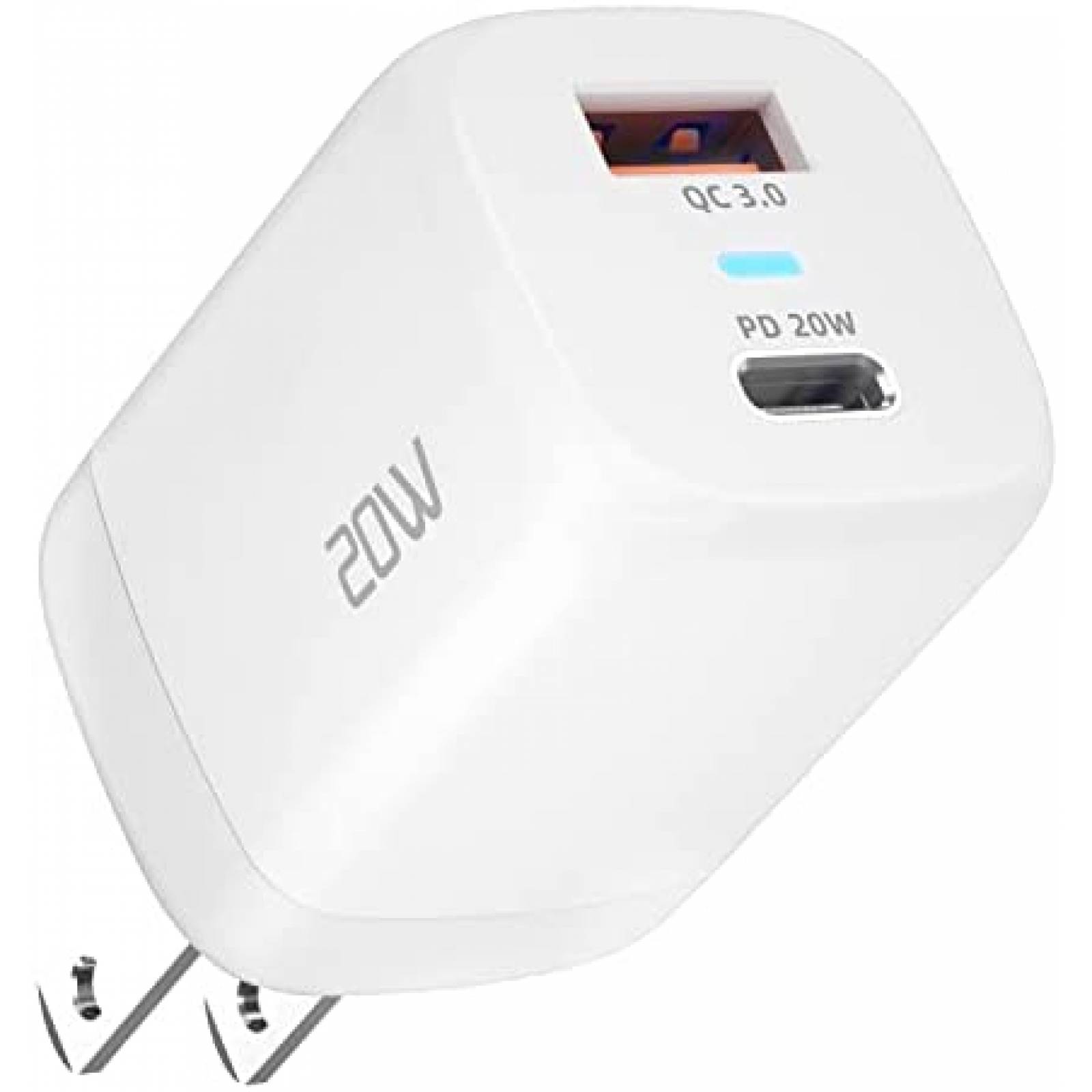 Cargador BYEASY Doble Puerto 20W Compatible Con iPhone