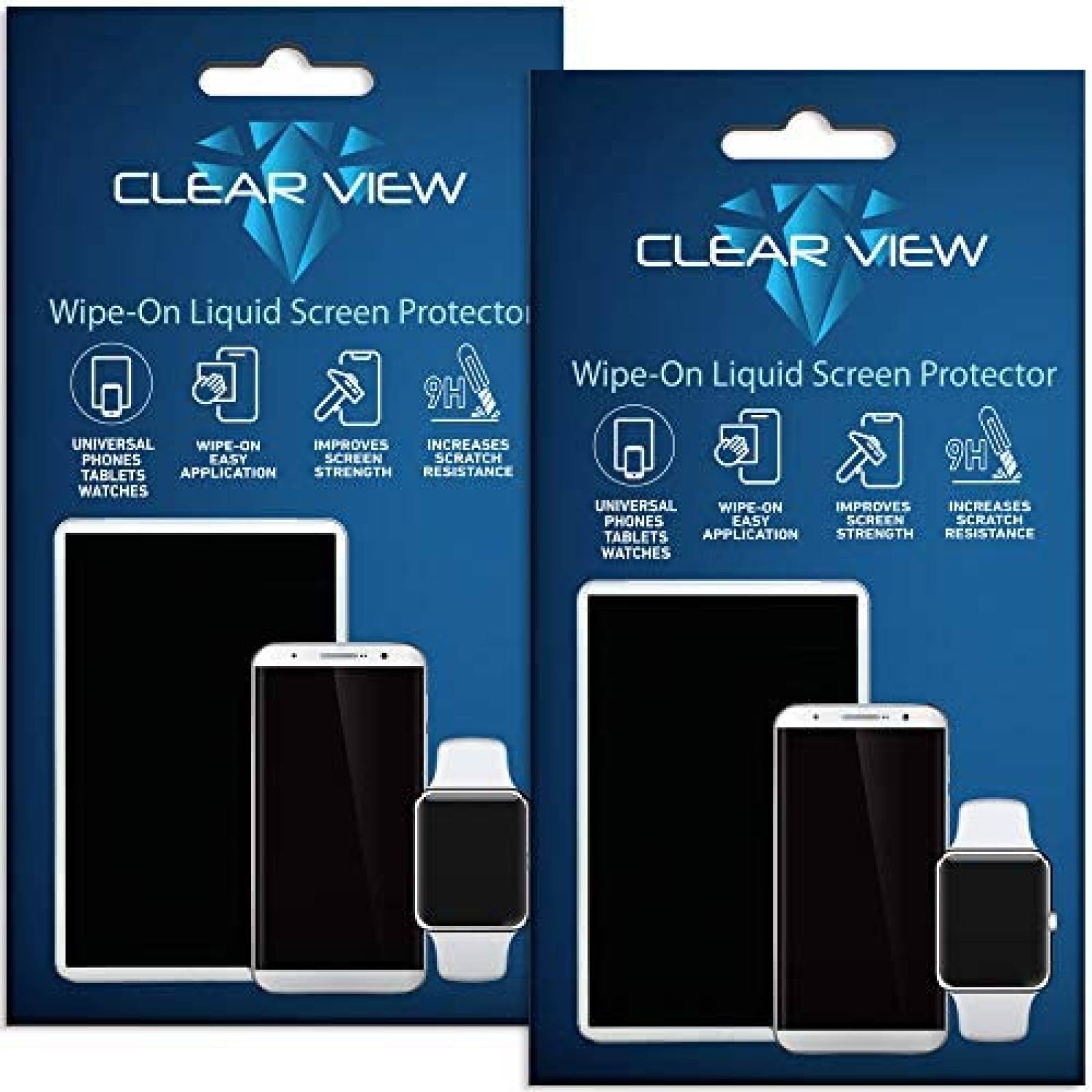 Kit de Protector de Pantalla CLEARVIEW 3 en 1 2 Pzs