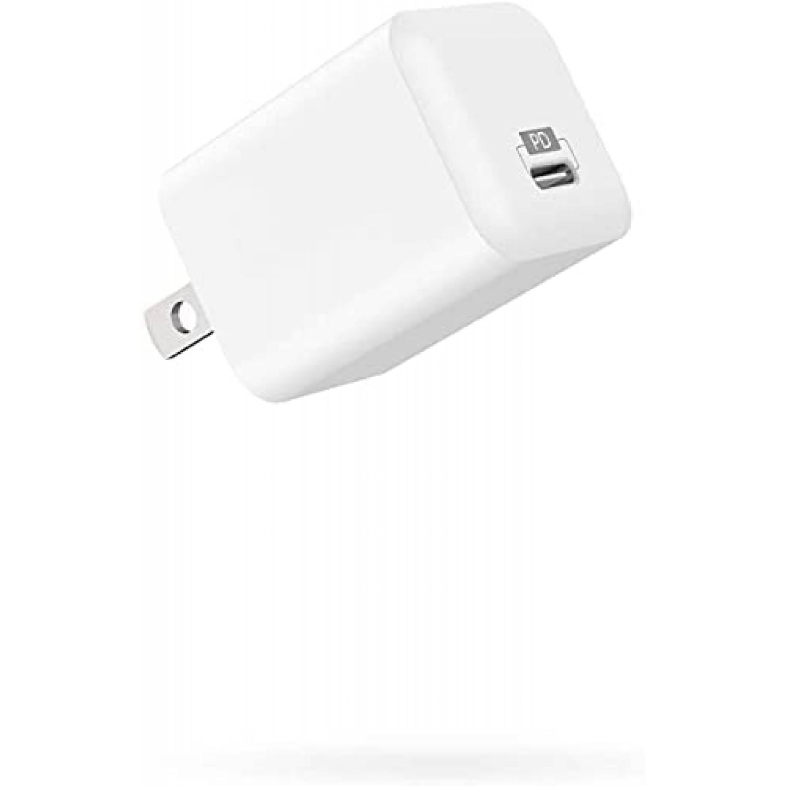 Cargador entrada USB tipo C de pared Coappew 5W -Blanco
