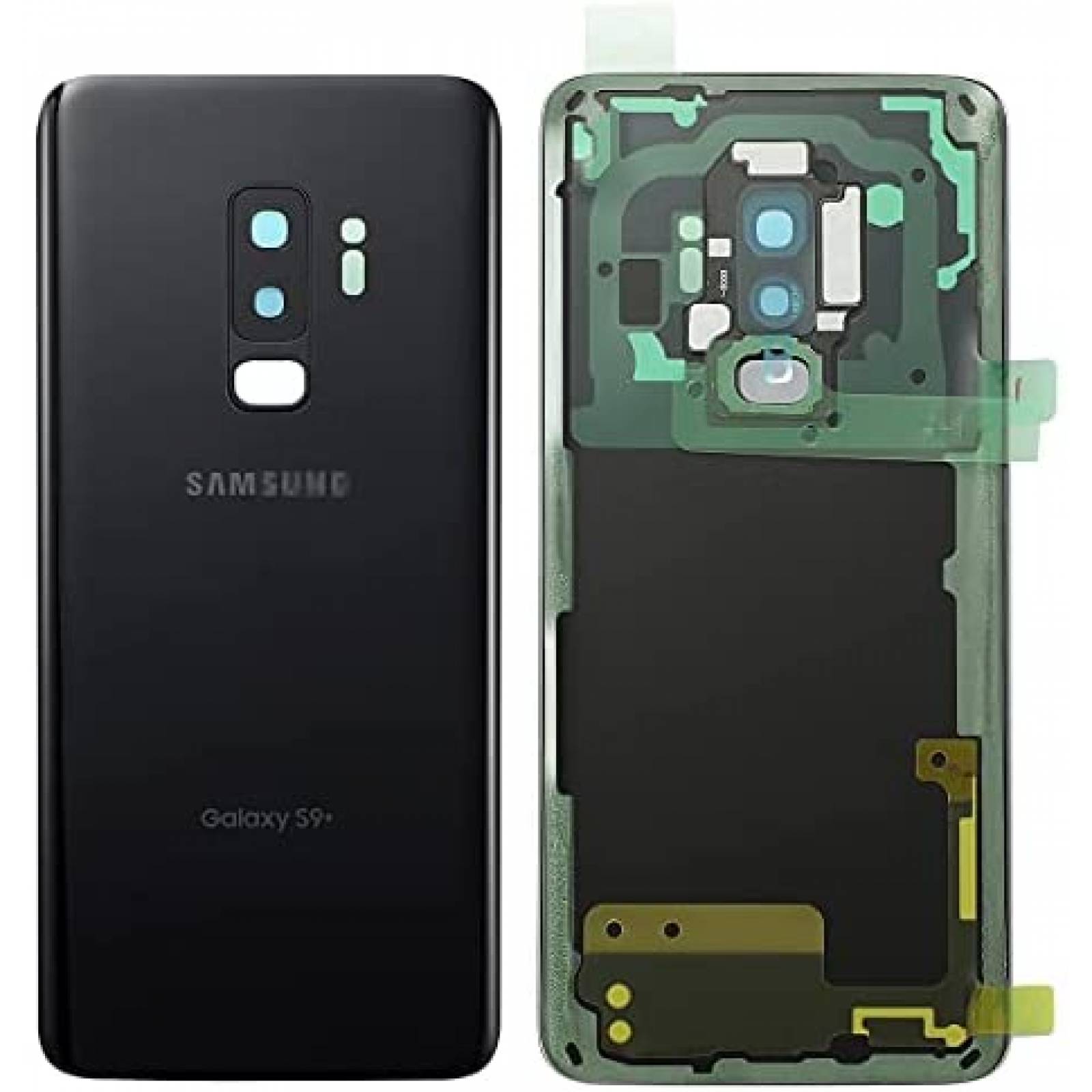 Remplazo parte trasera para Galaxy S9+ Generic -Negro