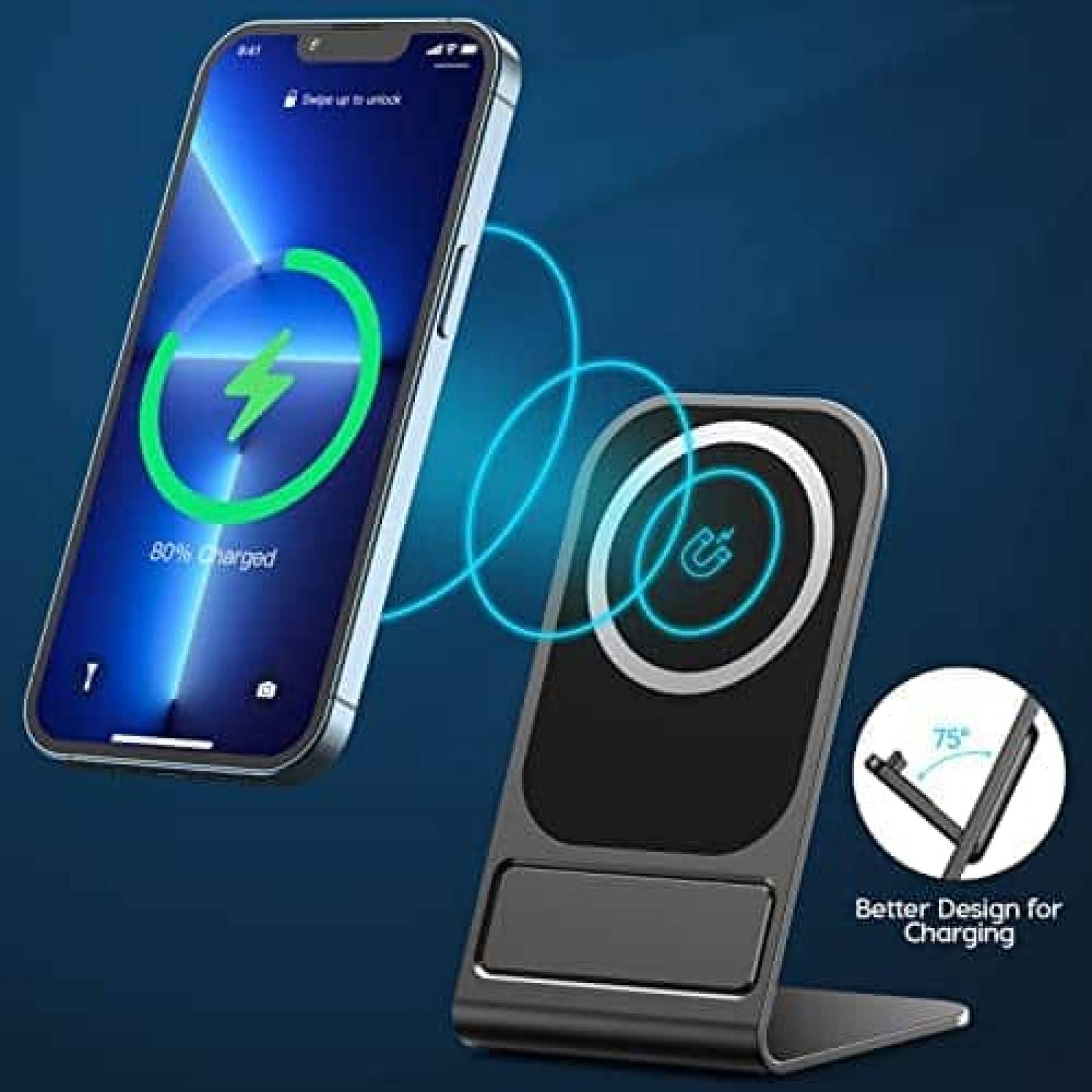 Cargador JAKE DAVY Carga Rapida Compatible Con iPhone 13