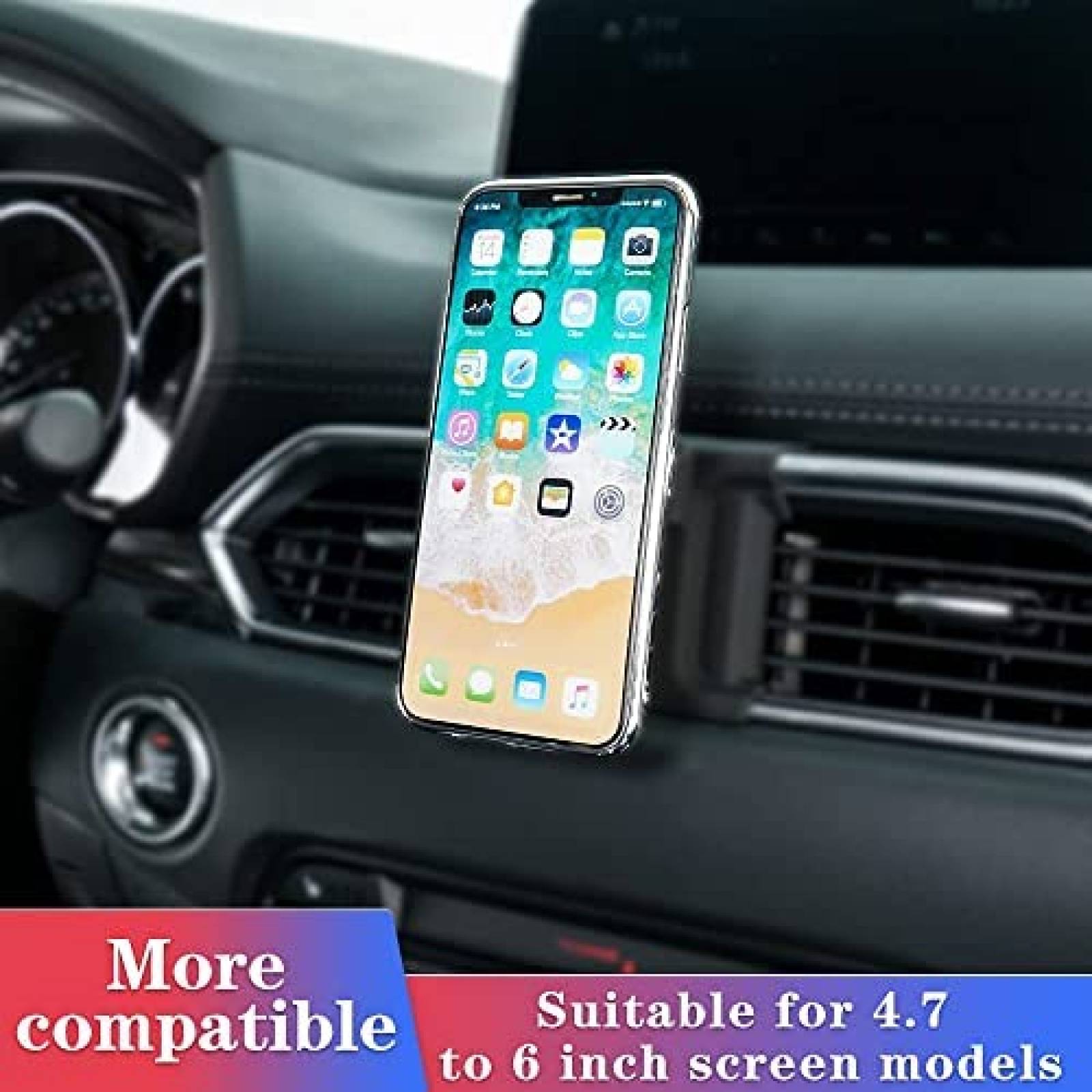 Soporte Magnetico de Celular Kucok para Mazda CX-5 17 -Negro
