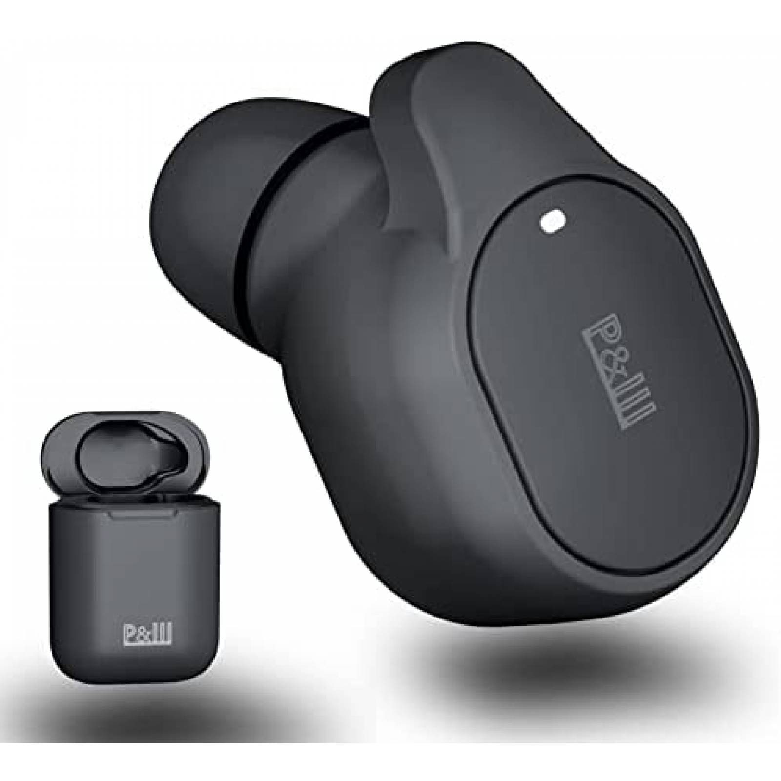 Auriculares P&LLL Invisible Pro Bluetooth 5.1 -Negro
