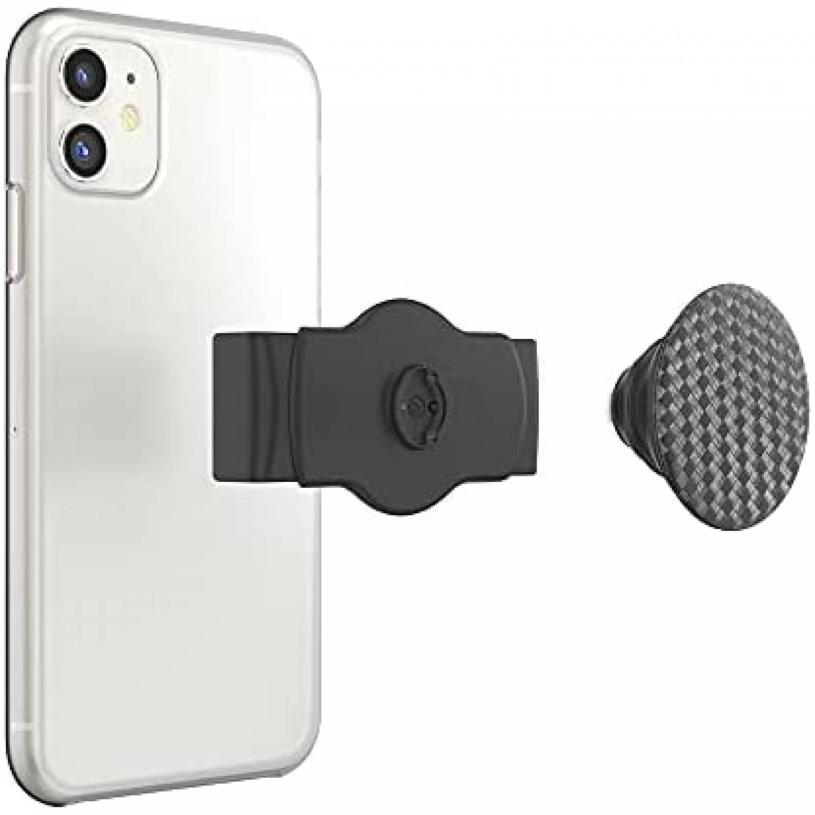 Agarre para Celular PopSockets de 65.5-82.02mm -Gris
