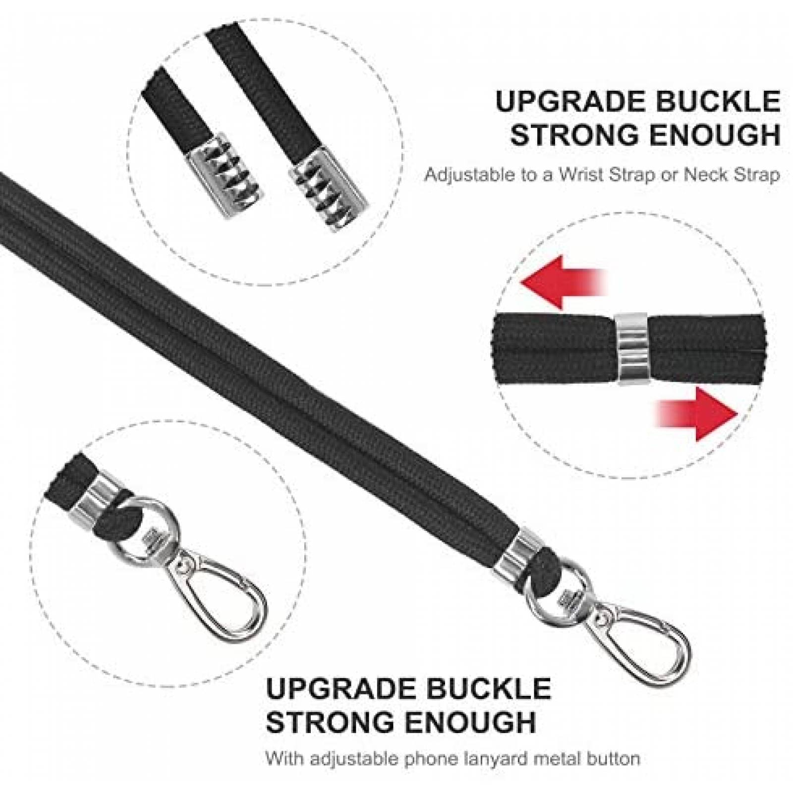 Cordon SHANSHUI Cruzada Universal Para Celular -Negro