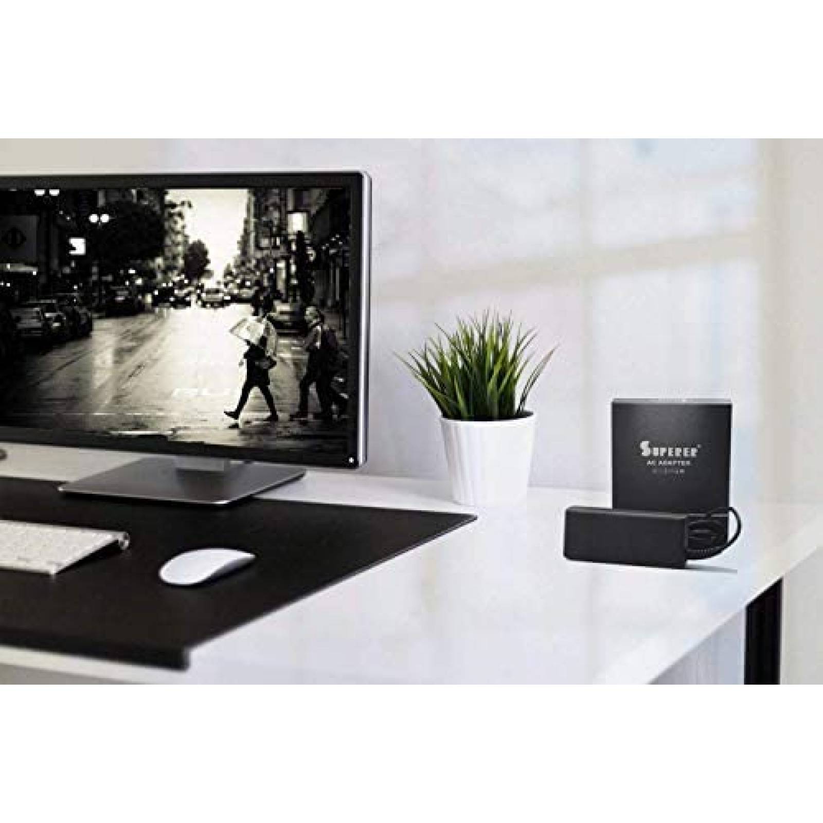 Cargador Universal Superer para Asus VivoBook Max 65W -Negro