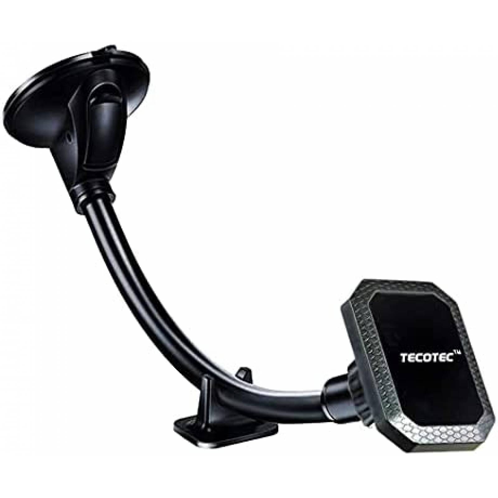 Soporte magnetico de telefono para auto TECOTEC 12" -Negro