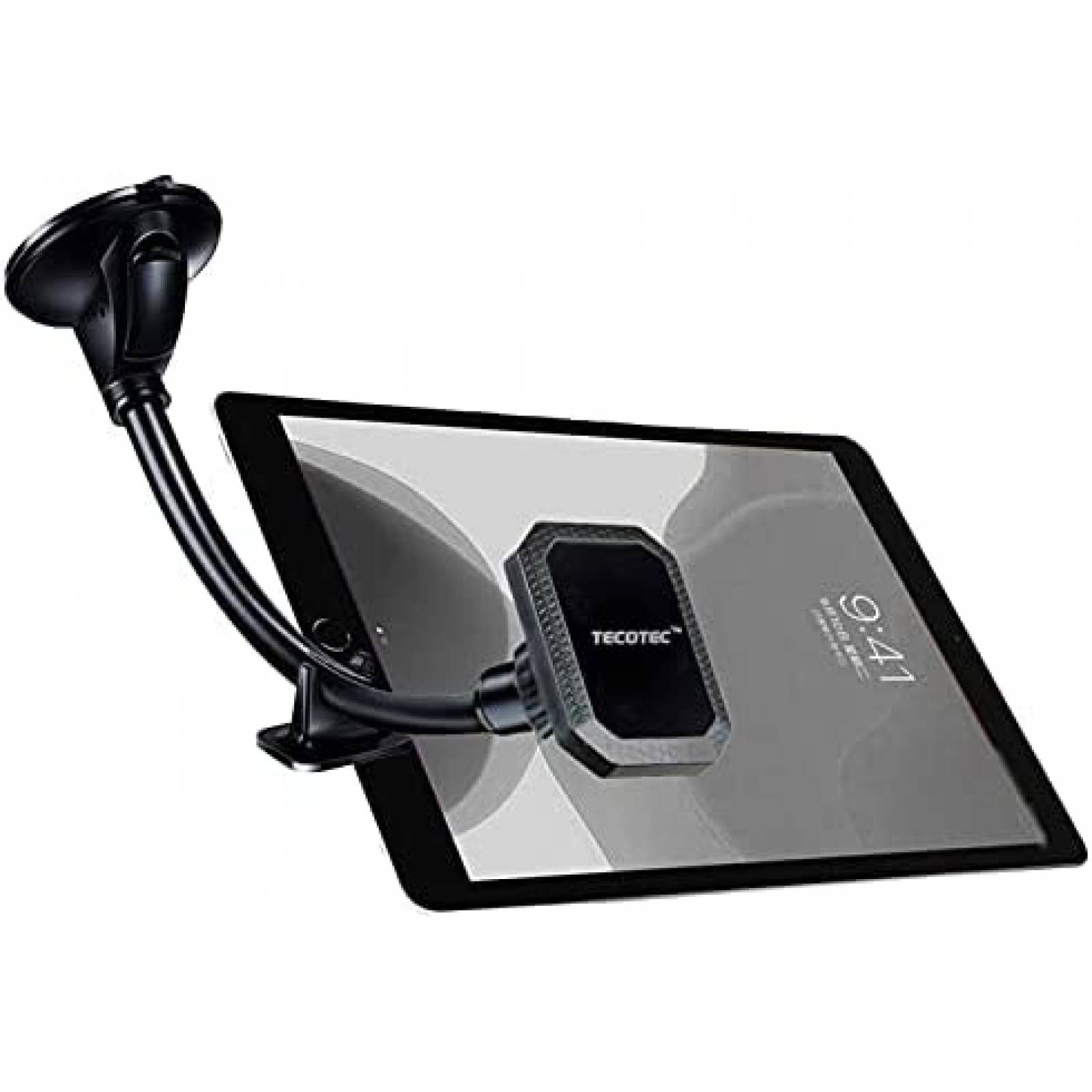 Soporte magnetico de telefono para auto TECOTEC 12" -Negro