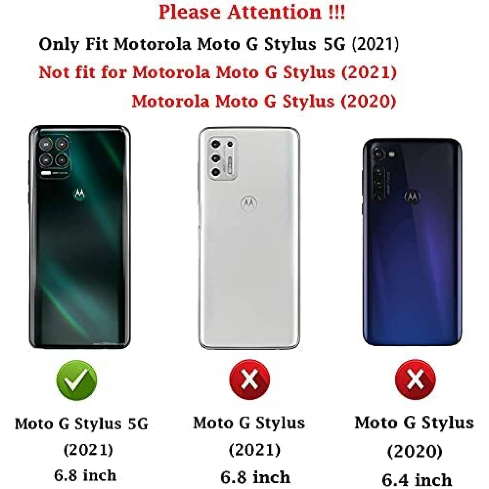 Protector de Pantalla Wegoodsun para Moto G Stylus 5G 2 Pzs