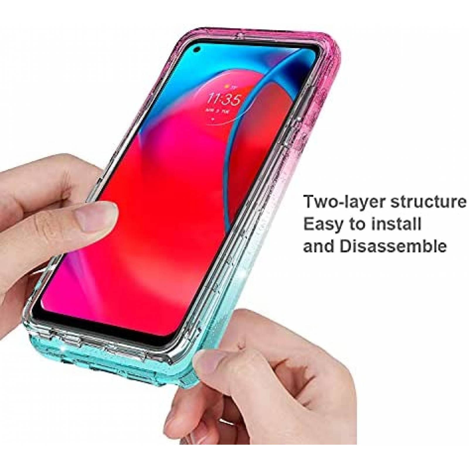 Protector de Pantalla Wegoodsun para Moto G Stylus 5G 2 Pzs