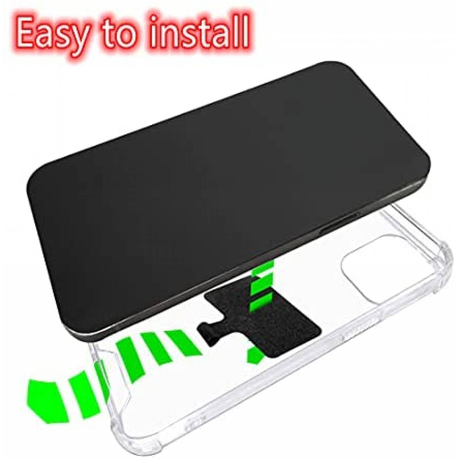 Cordon para celular YLHLRJUN universal ajustable -Negro