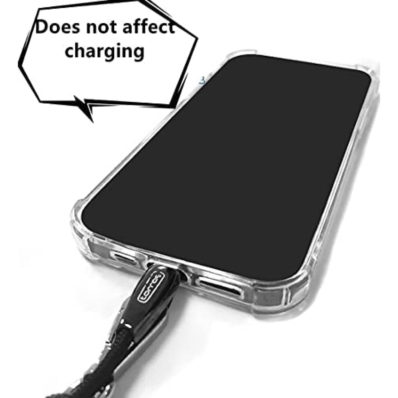 Cordon para celular YLHLRJUN universal ajustable -Negro