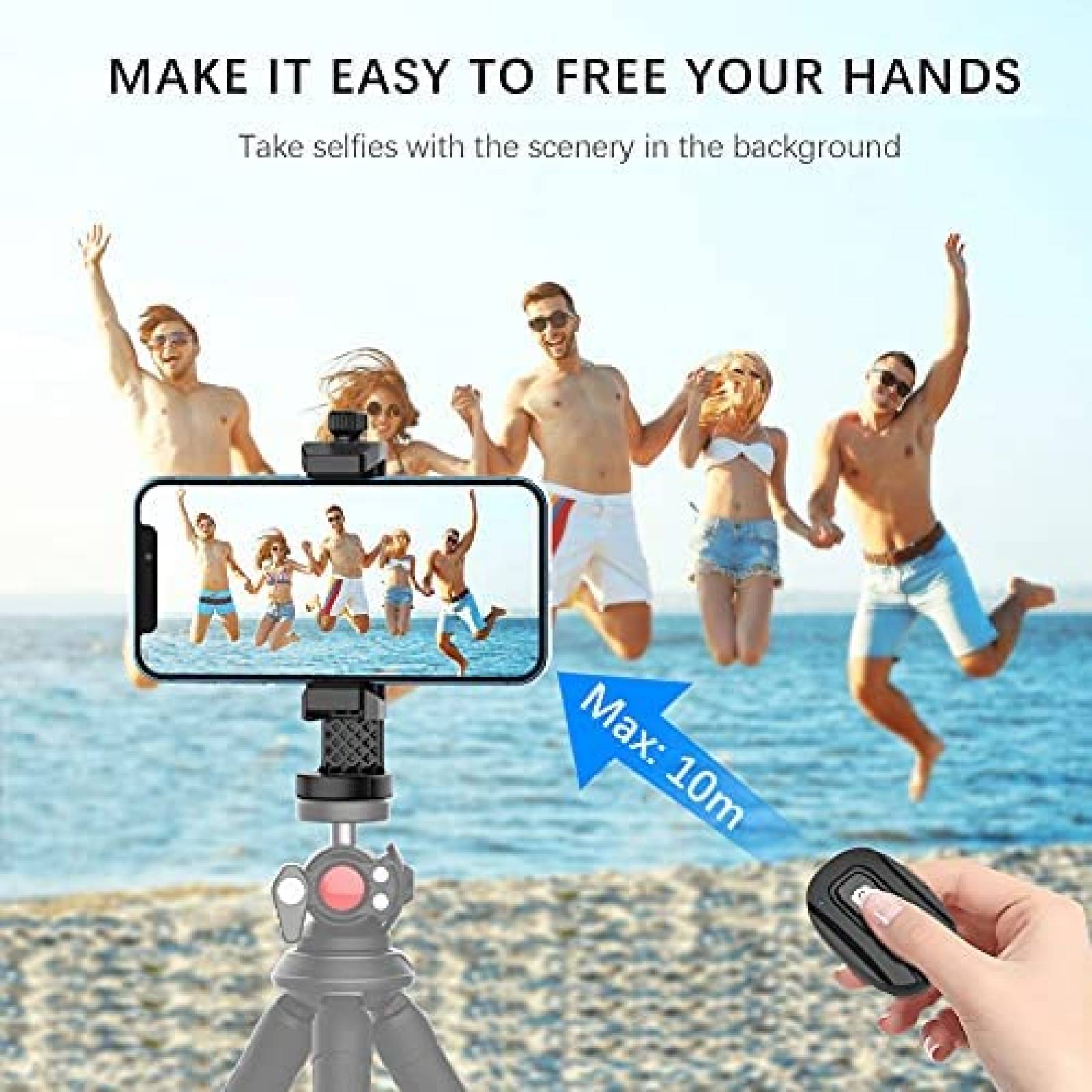 Adaptador de Montaje Yoozon Soporte de Tripie Para Celular