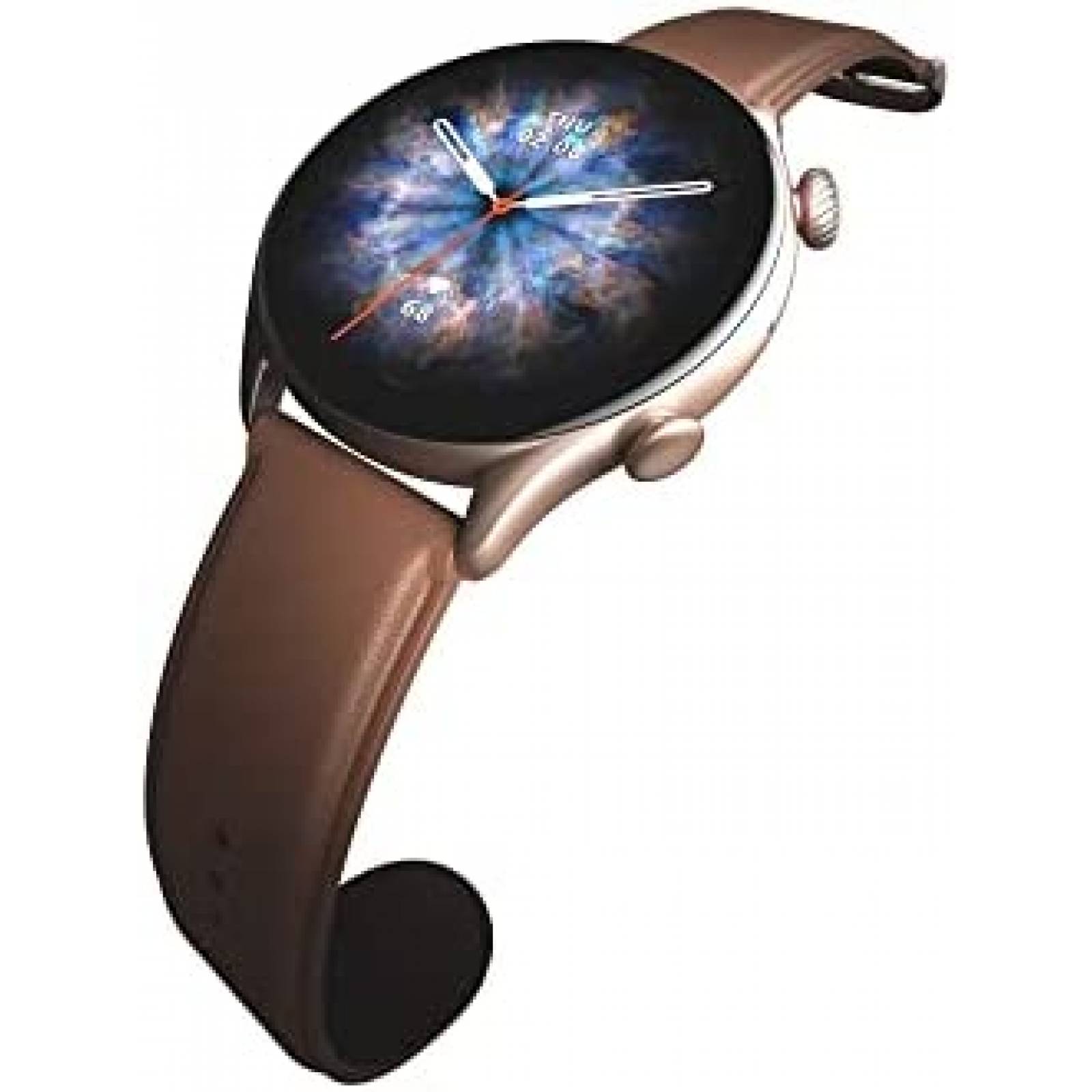 Reloj Inteligente Amazfit GTR 3 Pro Bluetooth GPS Piel -Cafe