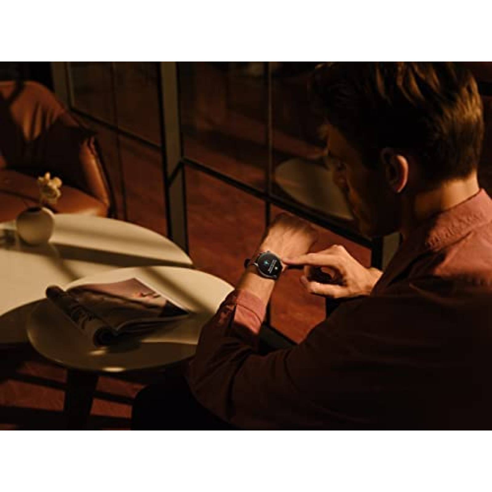 Reloj Inteligente Amazfit GTR 3 Pro Bluetooth GPS Piel -Cafe