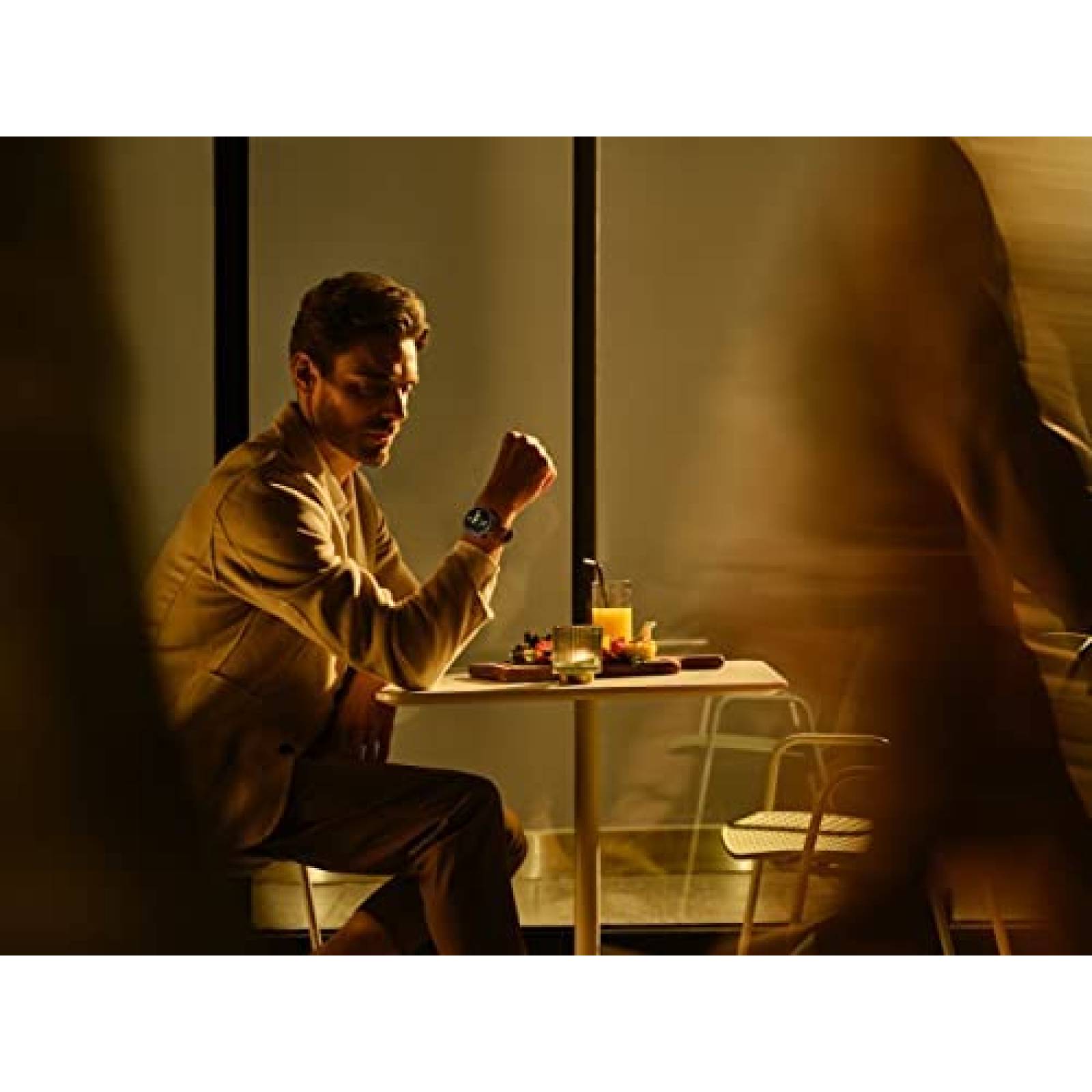 Reloj Inteligente Amazfit GTR 3 Pro Bluetooth GPS Piel -Cafe