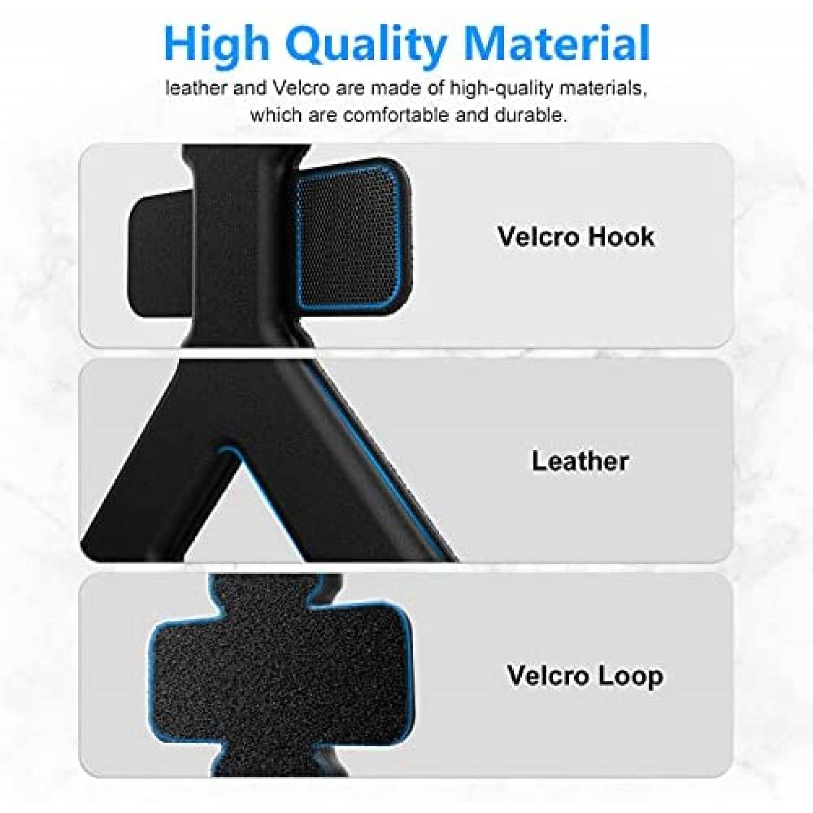 Banda para Oculus Quest 2 AMVR de piel suave -Negro