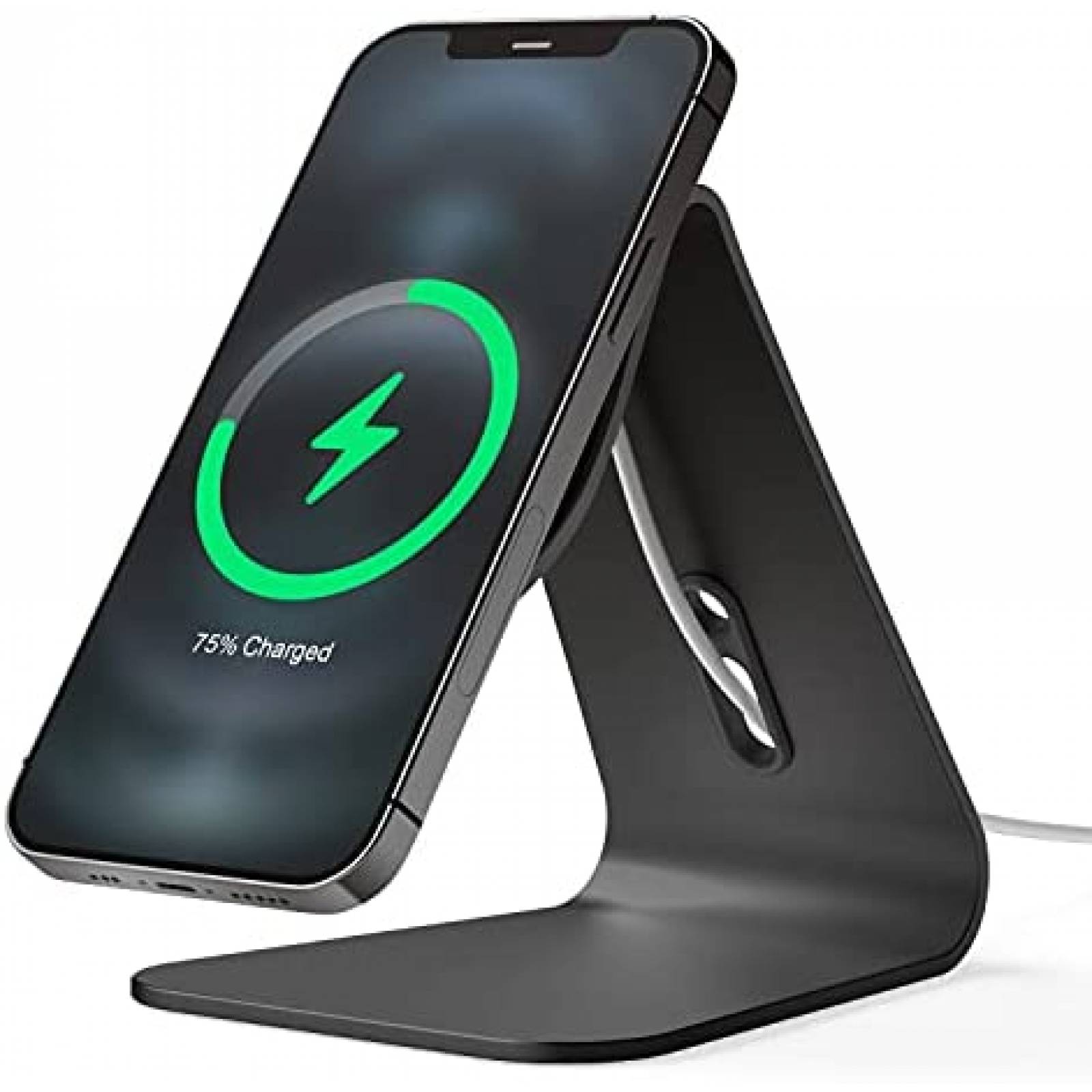 Stand cargador para magnetico elago MS4 de aluminio -Negro