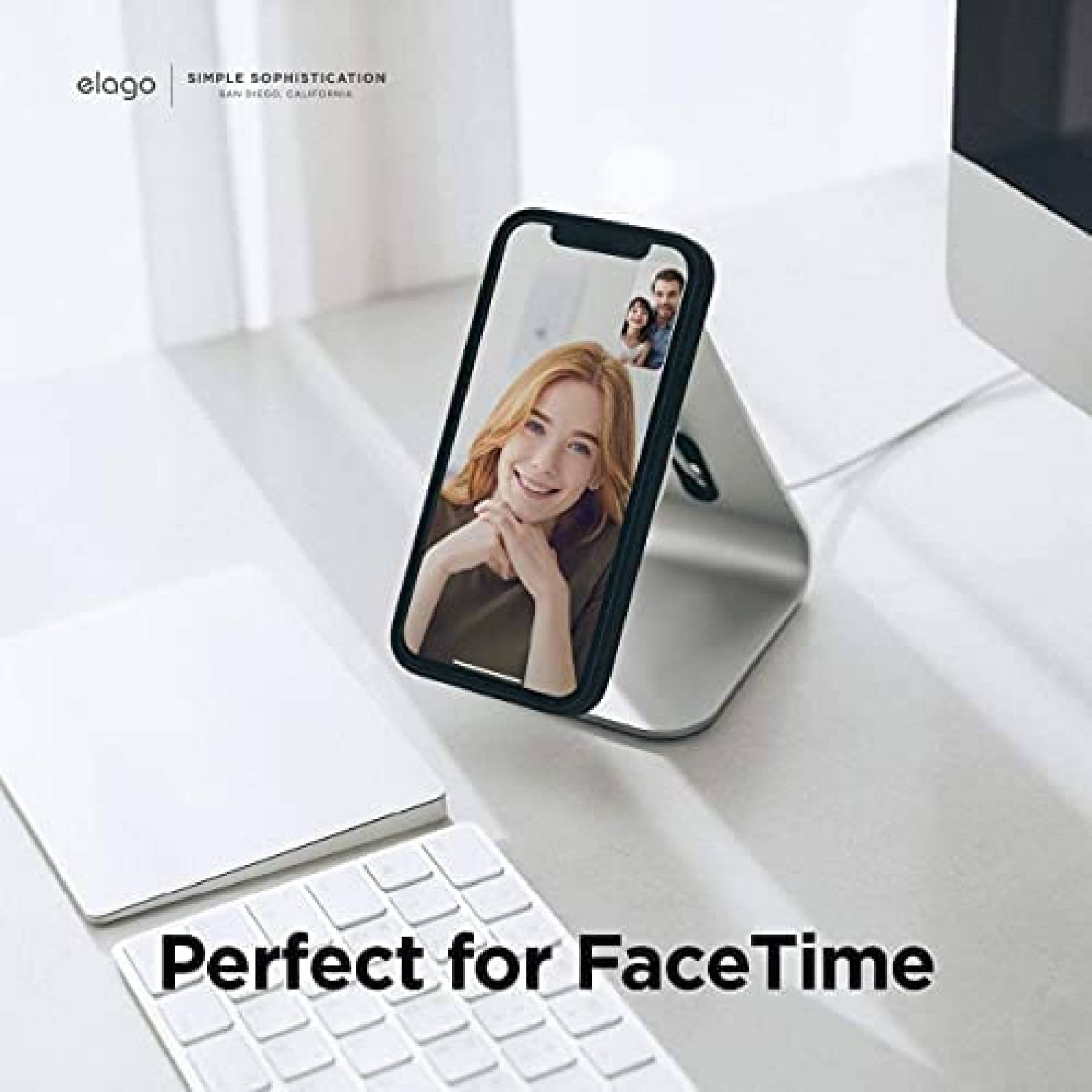 Stand cargador para magnetico elago MS4 de aluminio -Negro