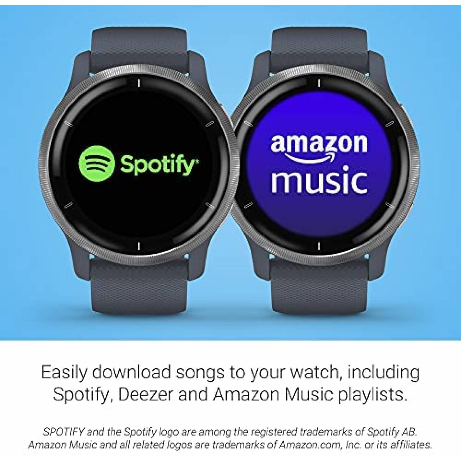 Reloj Inteligente Garmin Venu 2 GPS Monitor -Gris