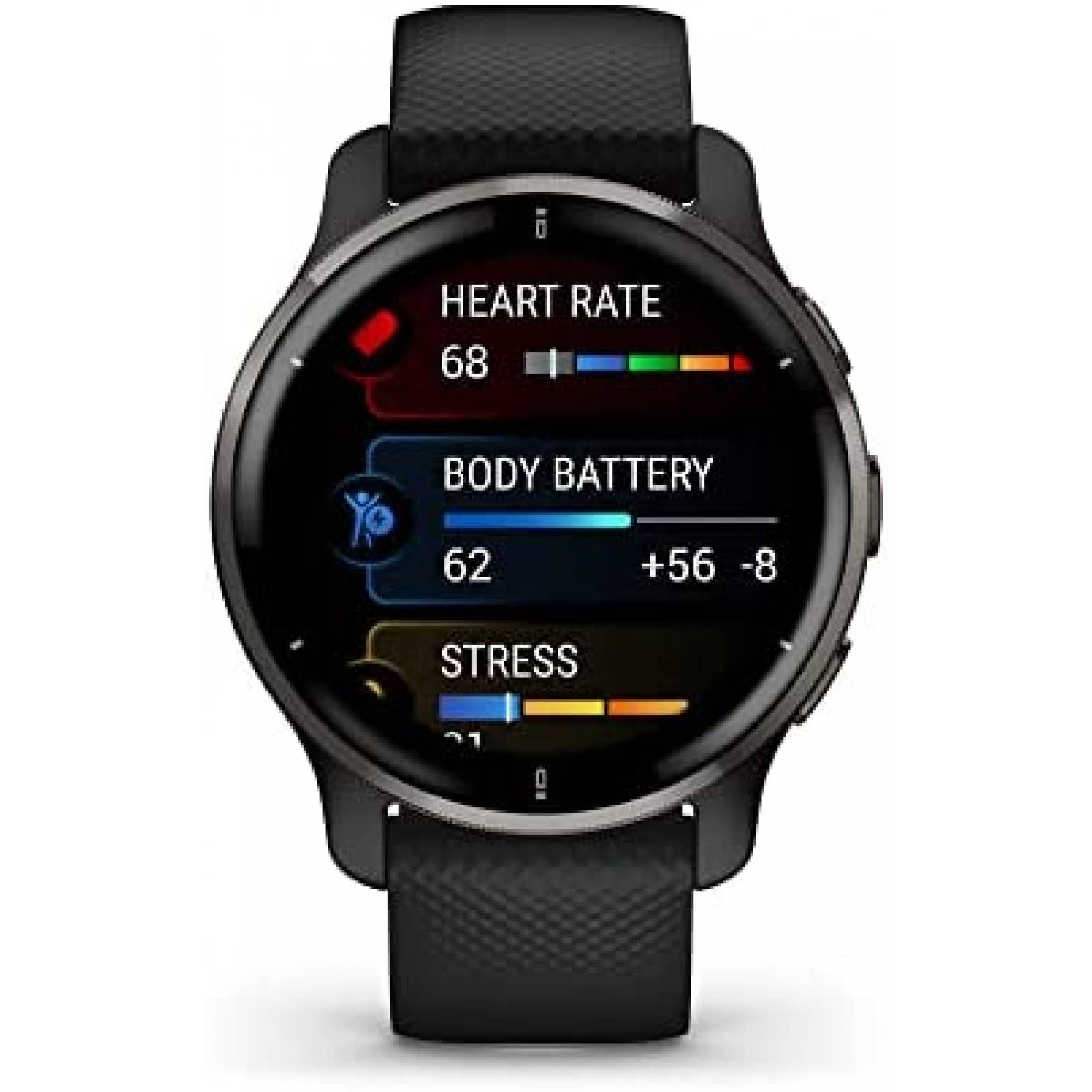 Reloj Inteligente Garmin Venu 2 Plus GPS -Negro