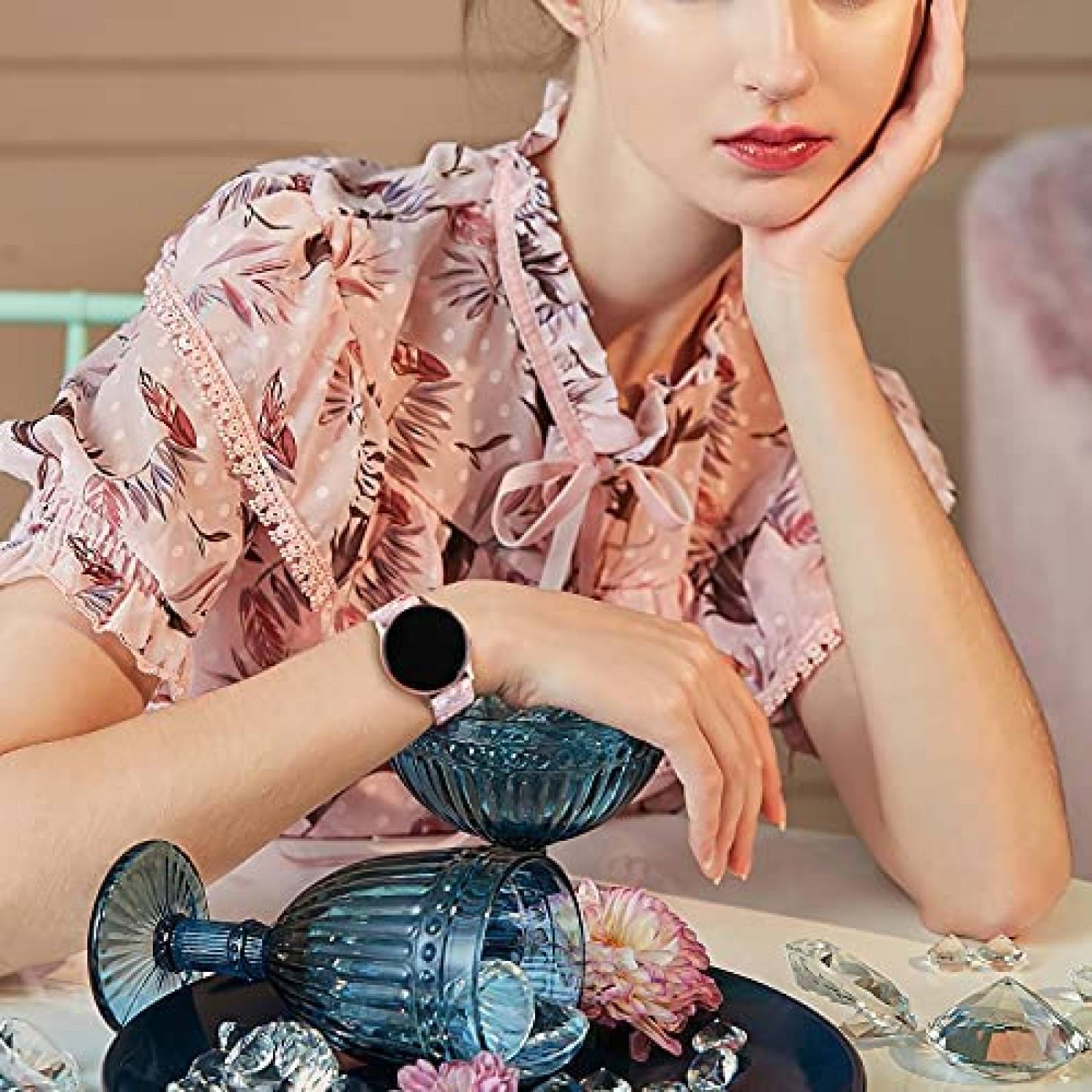 Correa smartwatch GEAK Galaxy Watch 4 Silicon 44mm Mujer