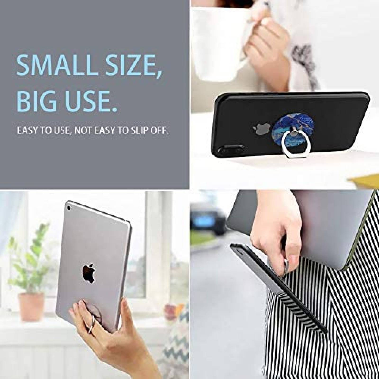 Anillo para Celular Goodsprout para Phone XR/Xs 2 Pzs -Azul