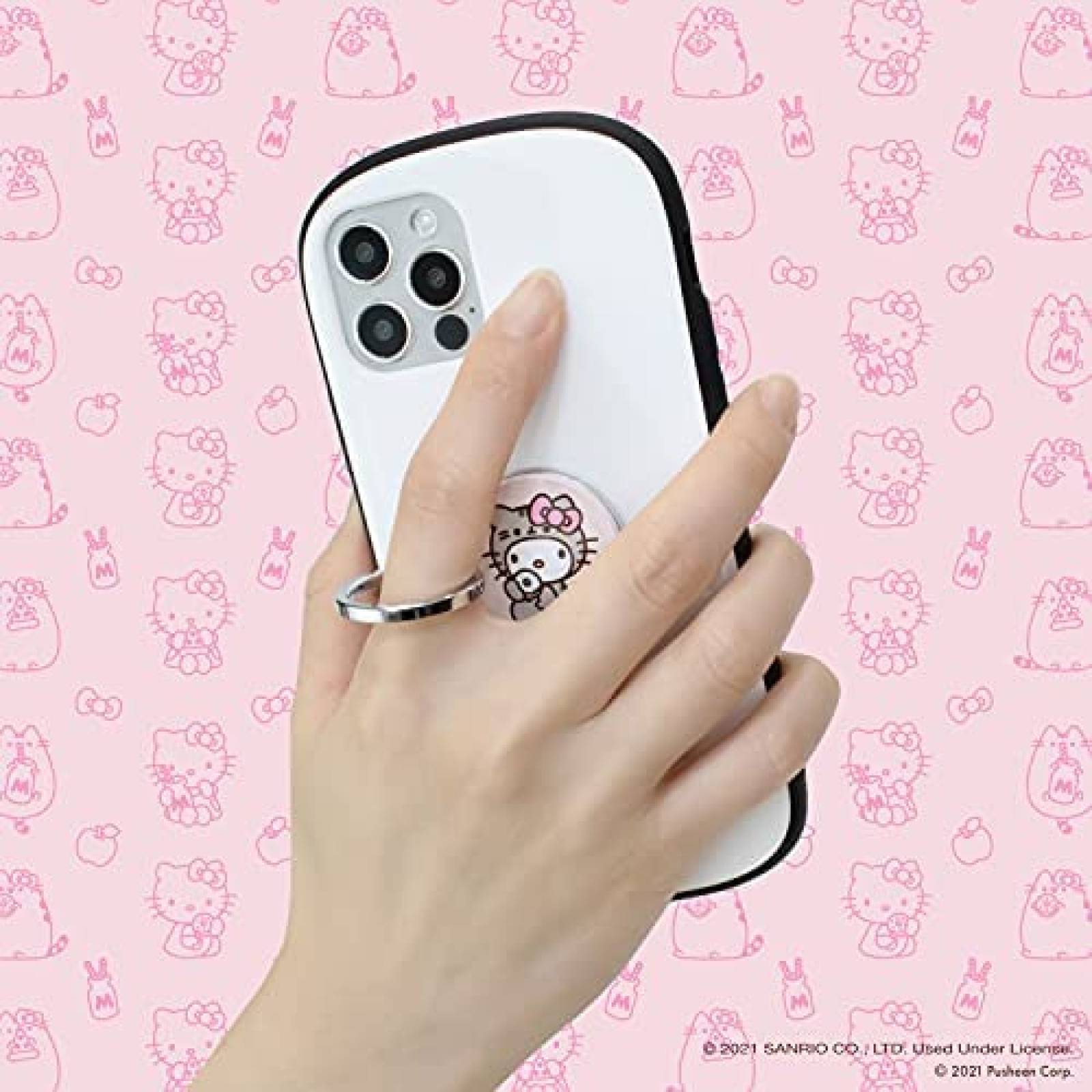 Soporte de anillo para celular iFace Hello Kitty  Pusheen