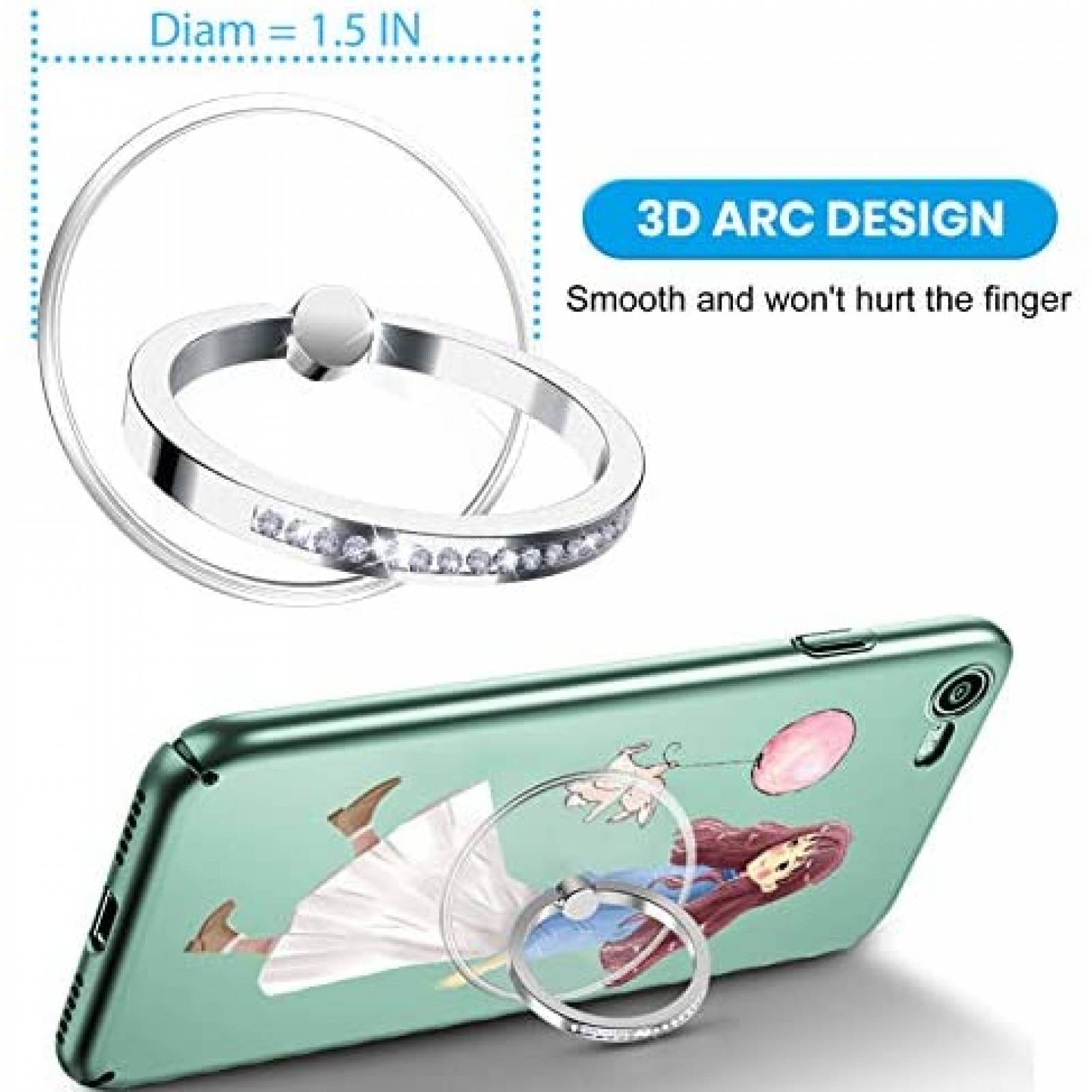 Agarre de Anillo Jsoerpay para Celular Universal -Dorado