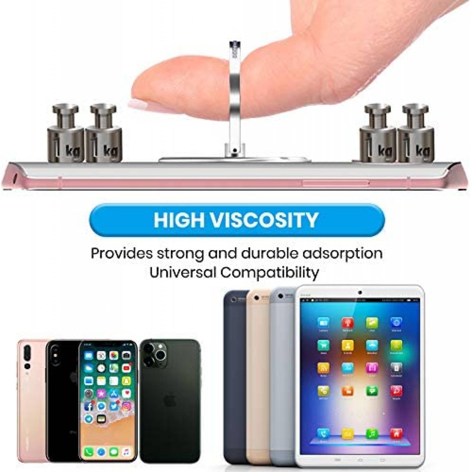 Agarre de Anillo Jsoerpay para Celular Universal -Dorado