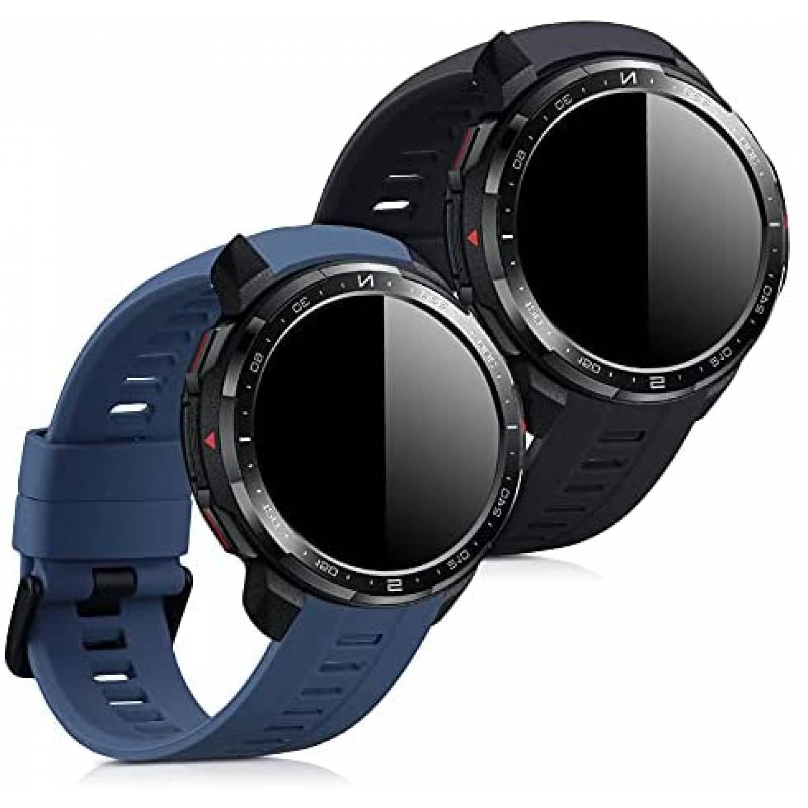 Bandas kwmobile Compatible Con Honor Watch GS Pro -Negro