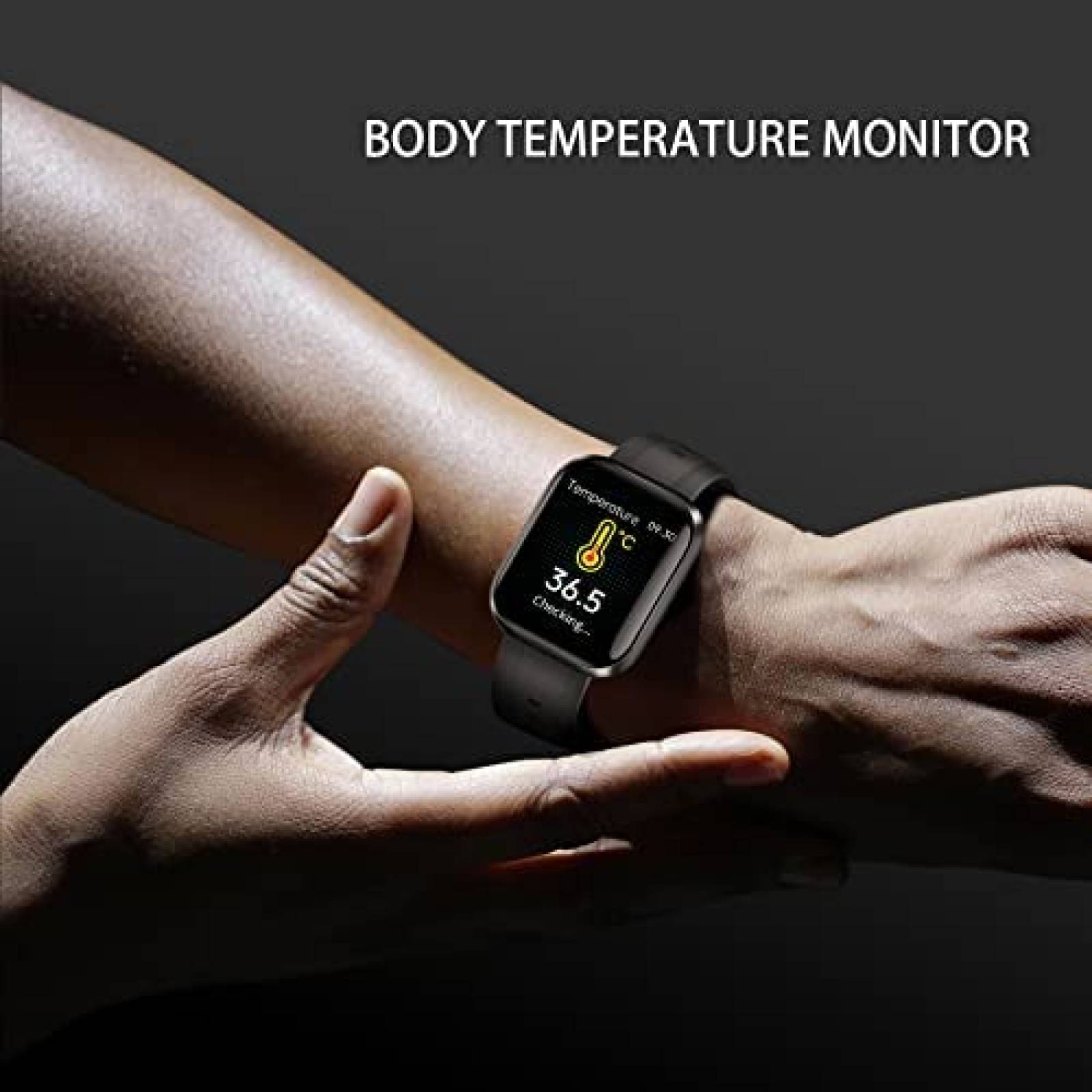 Reloj inteligente Omthing impermeable para actividad fisica