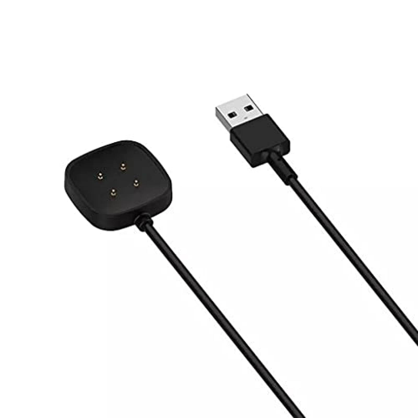 Cargador para Fitbit Versa 3 PARTSMBP 3.28ft -Negro