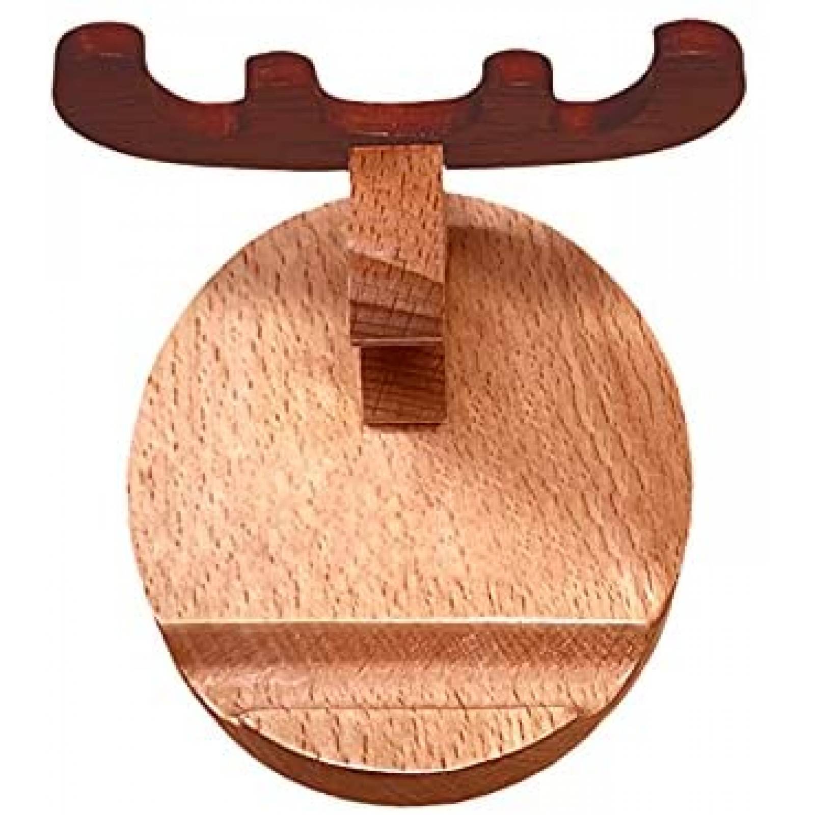 Soporte POKANIC Ciervo De Madera Para Celular -Marron
