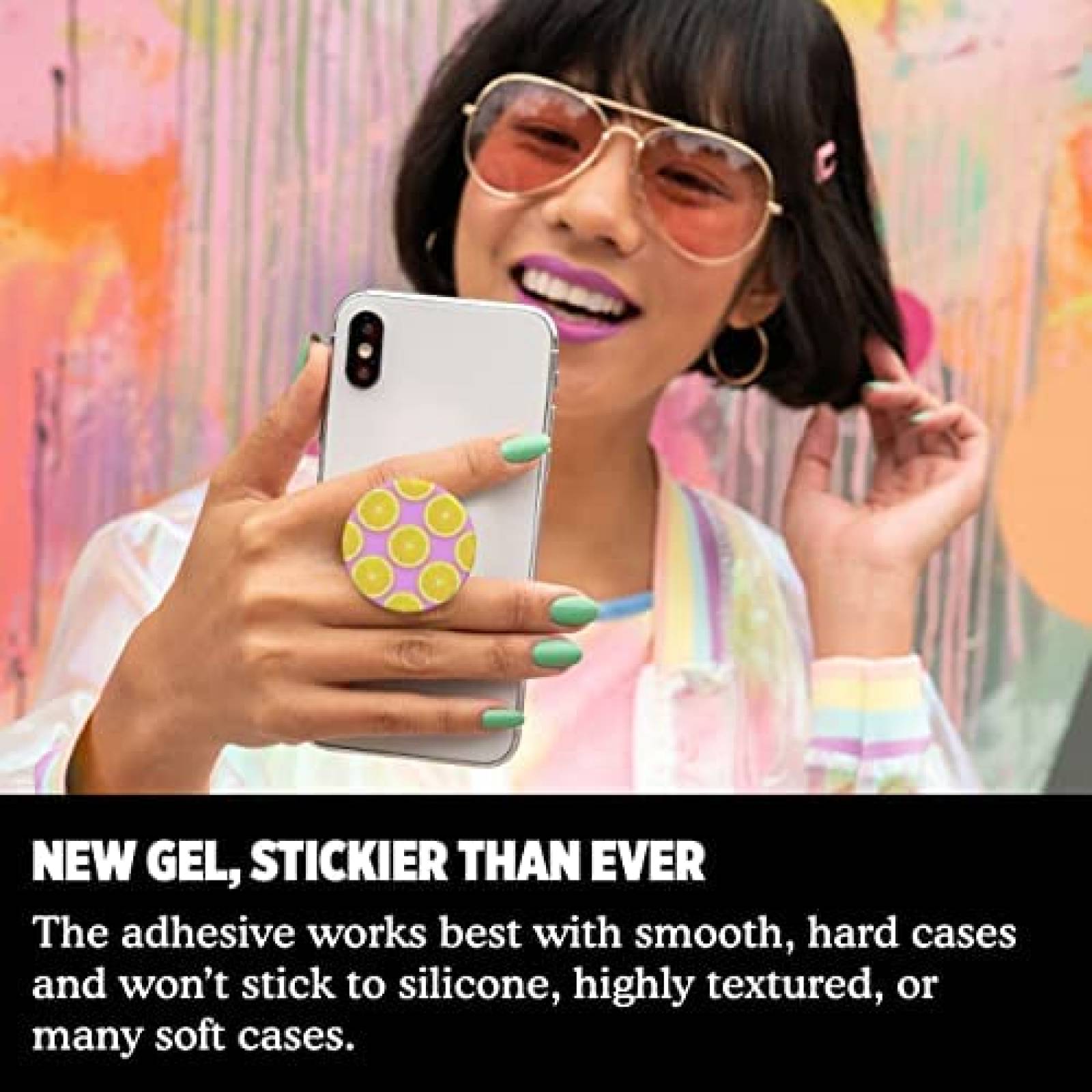 PopSocket PopSockets 804856 Compatible Limones -Amarillo